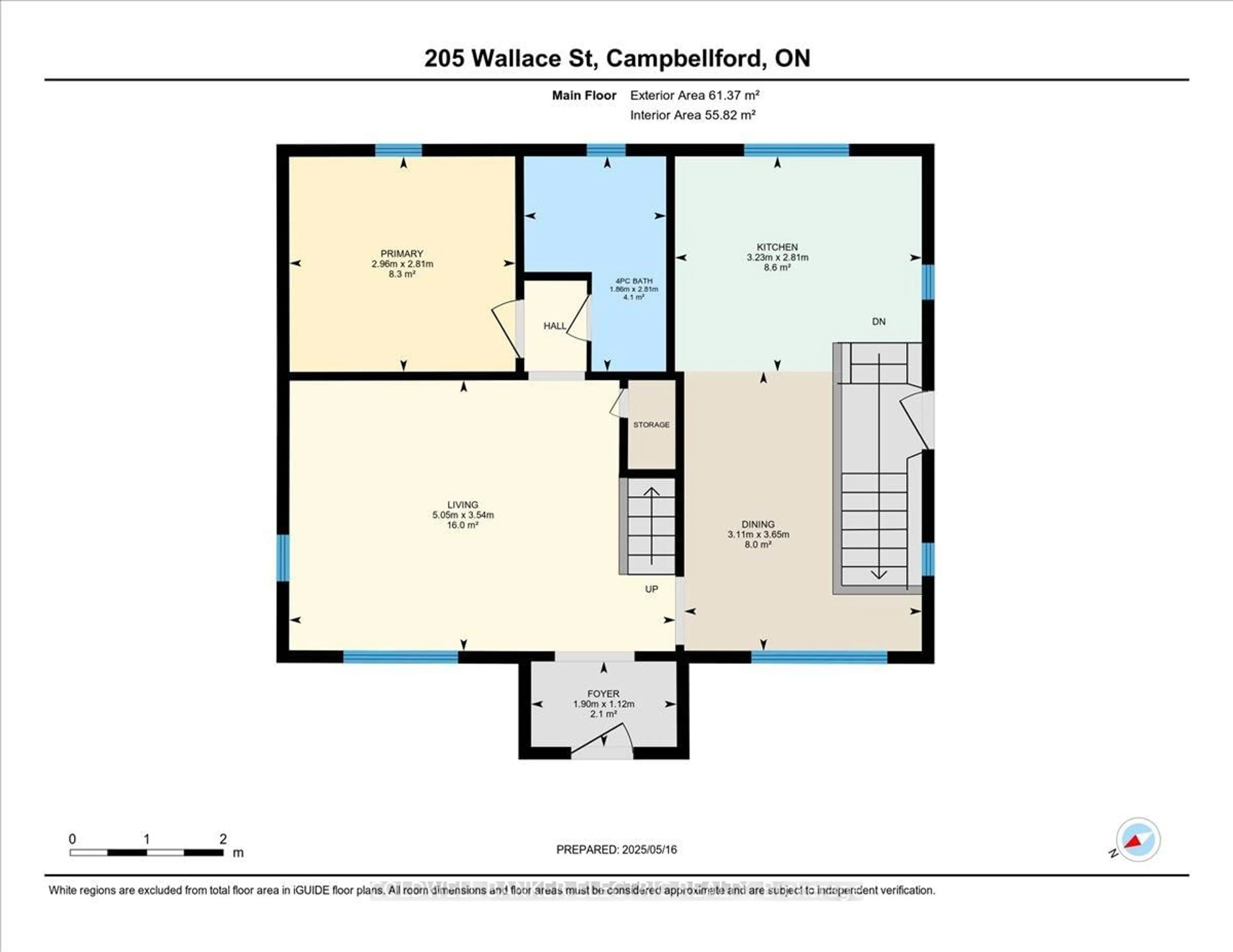 Floor plan for 205 Wallace St, Trent Hills Ontario K0L 1L0