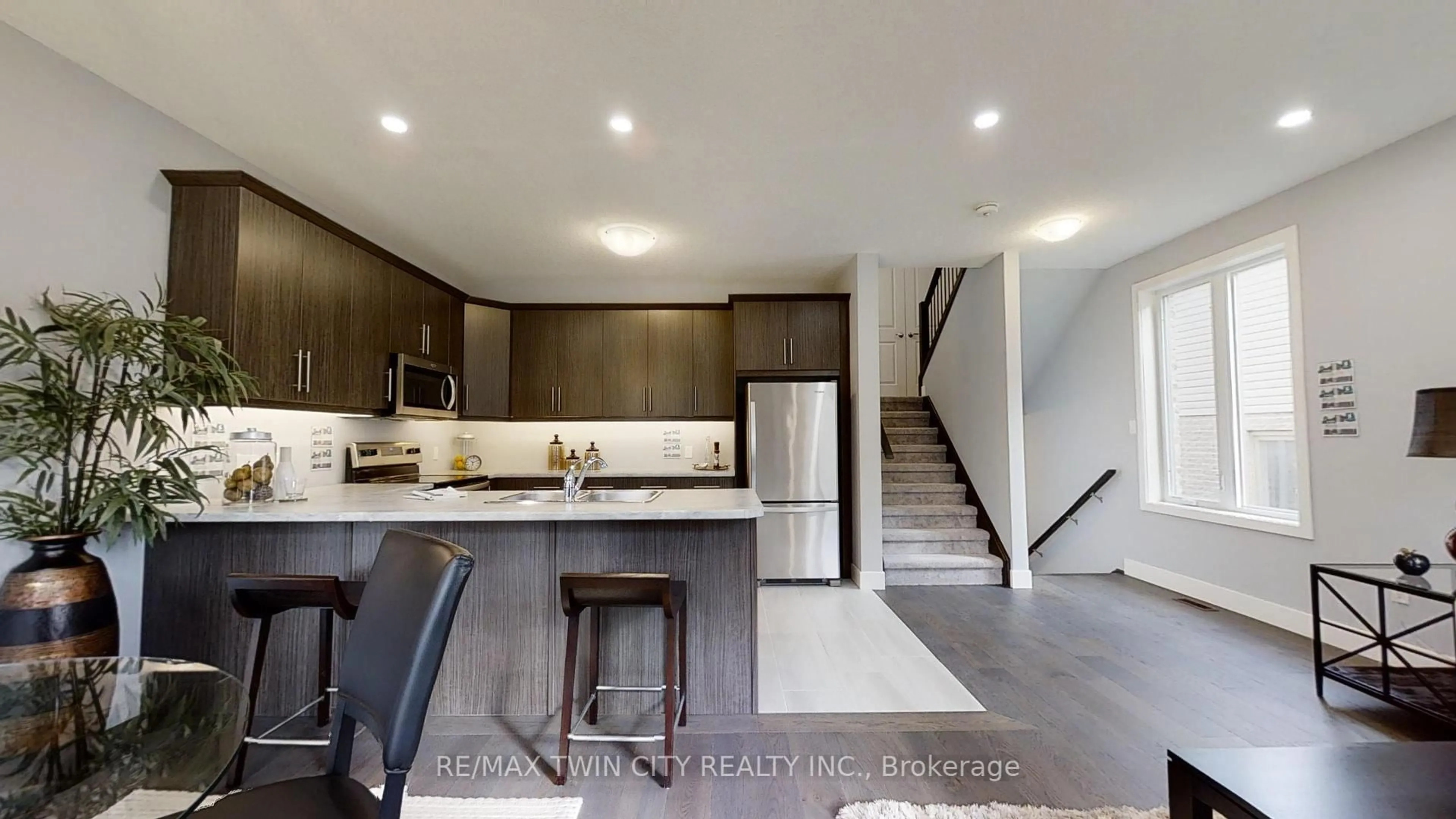 Open concept kitchen, unknown for 2024 Evans Blvd, London South Ontario N6M 0J6
