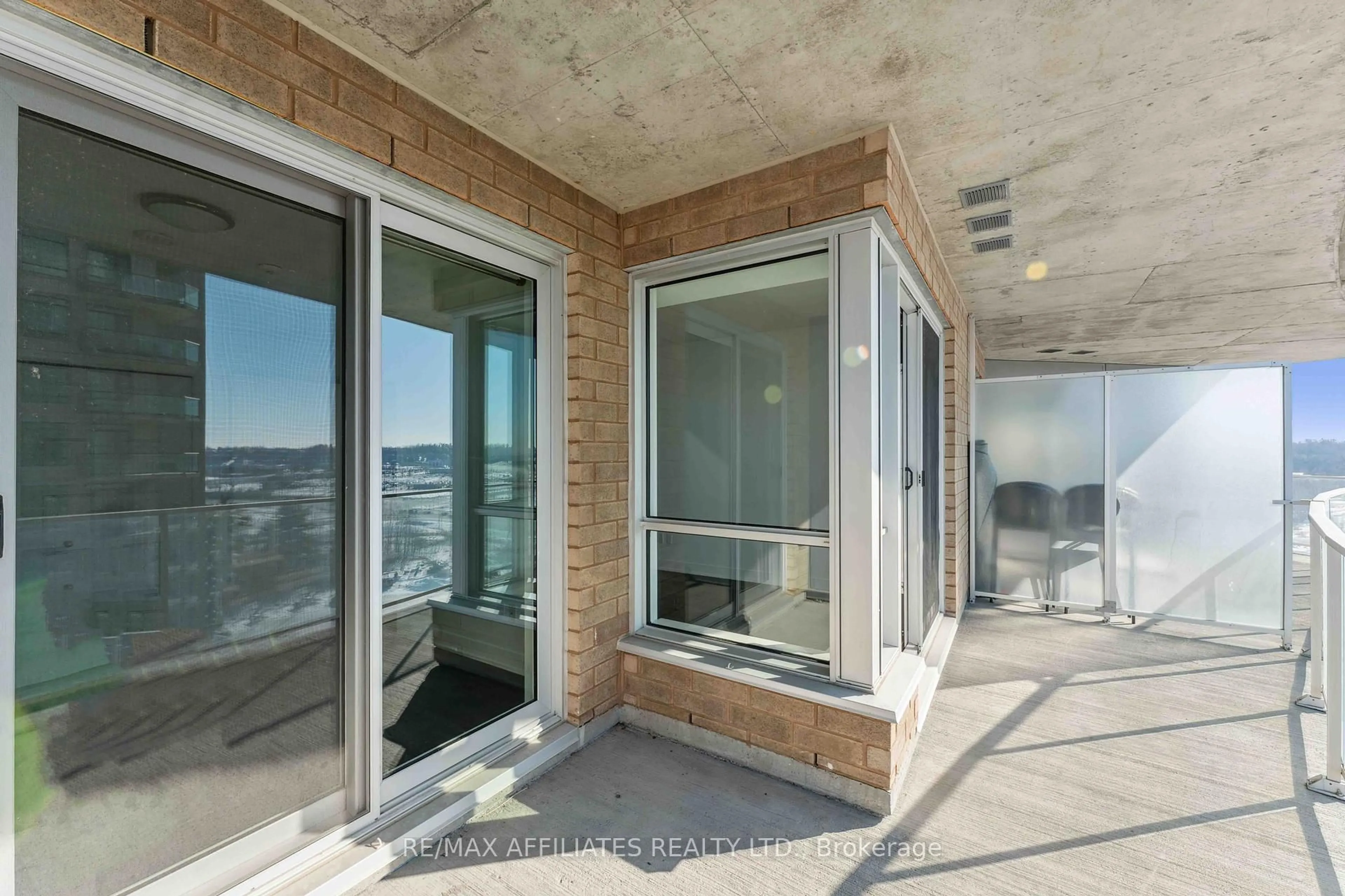 Balcony in the apartment, water/lake/river/ocean view for 200 Inlet Park #1103, Ottawa Ontario K4A 5H3