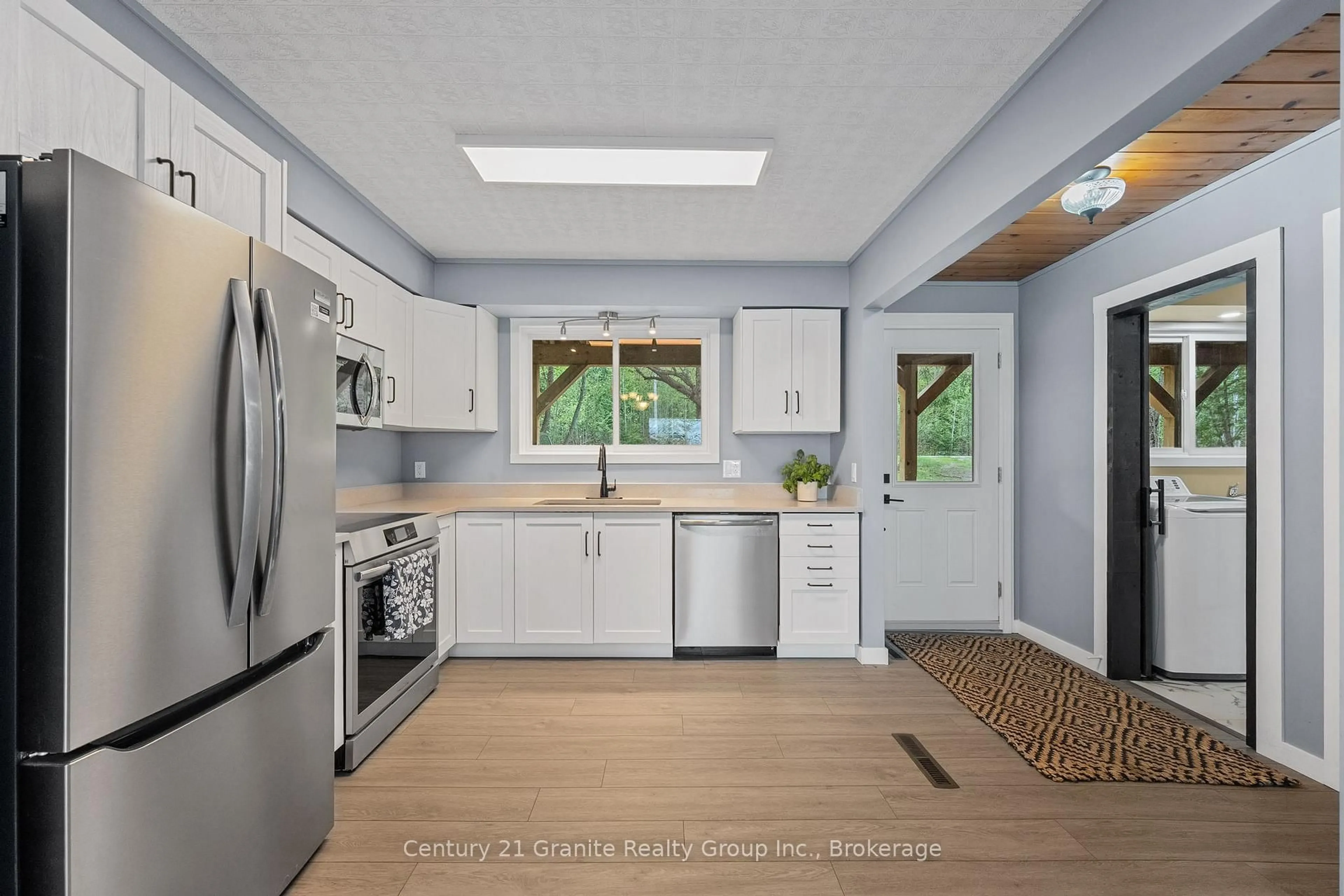 Open concept kitchen, ceramic/tile floor for 2347 Kashagawigamog Lake Rd, Minden Hills Ontario K0M 2K0