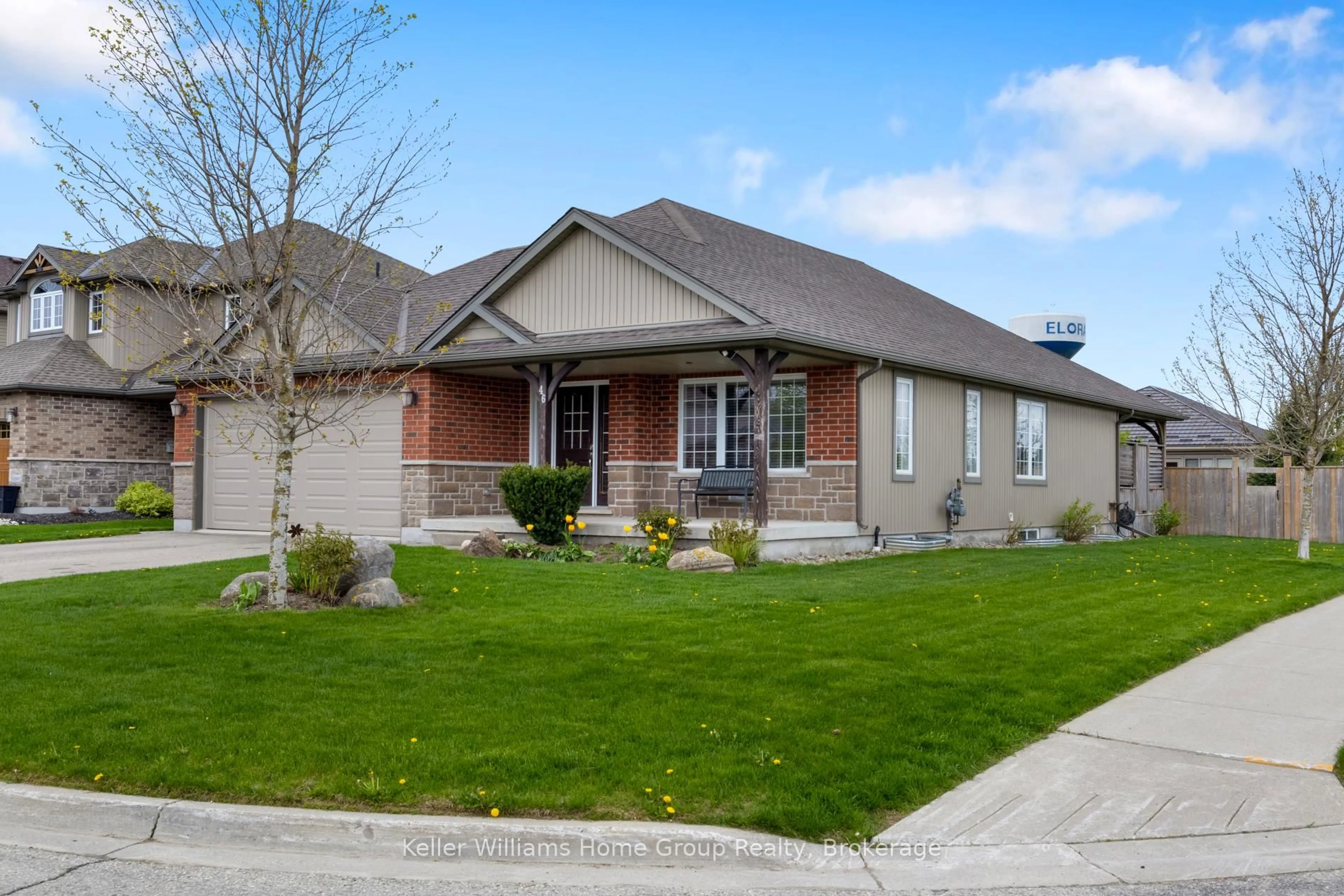 Home with brick exterior material, street for 46 Healey St, Centre Wellington Ontario N0B 1S0