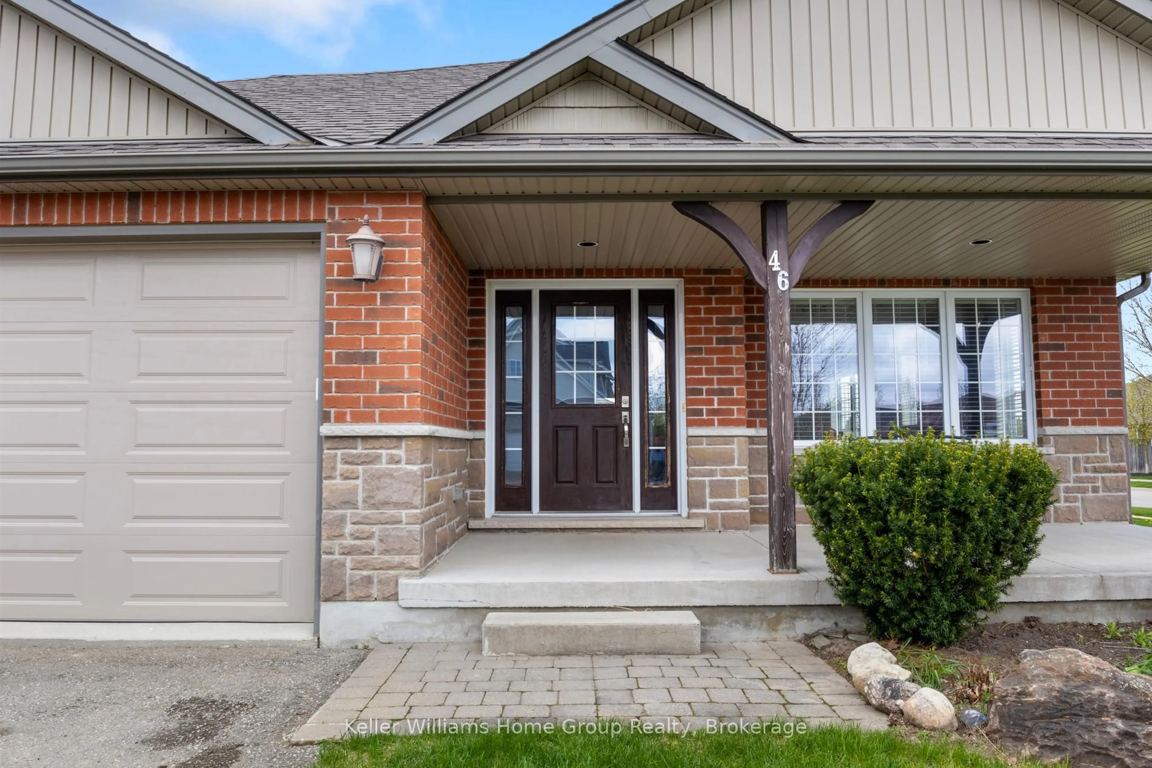 Home with brick exterior material, street for 46 Healey St, Centre Wellington Ontario N0B 1S0