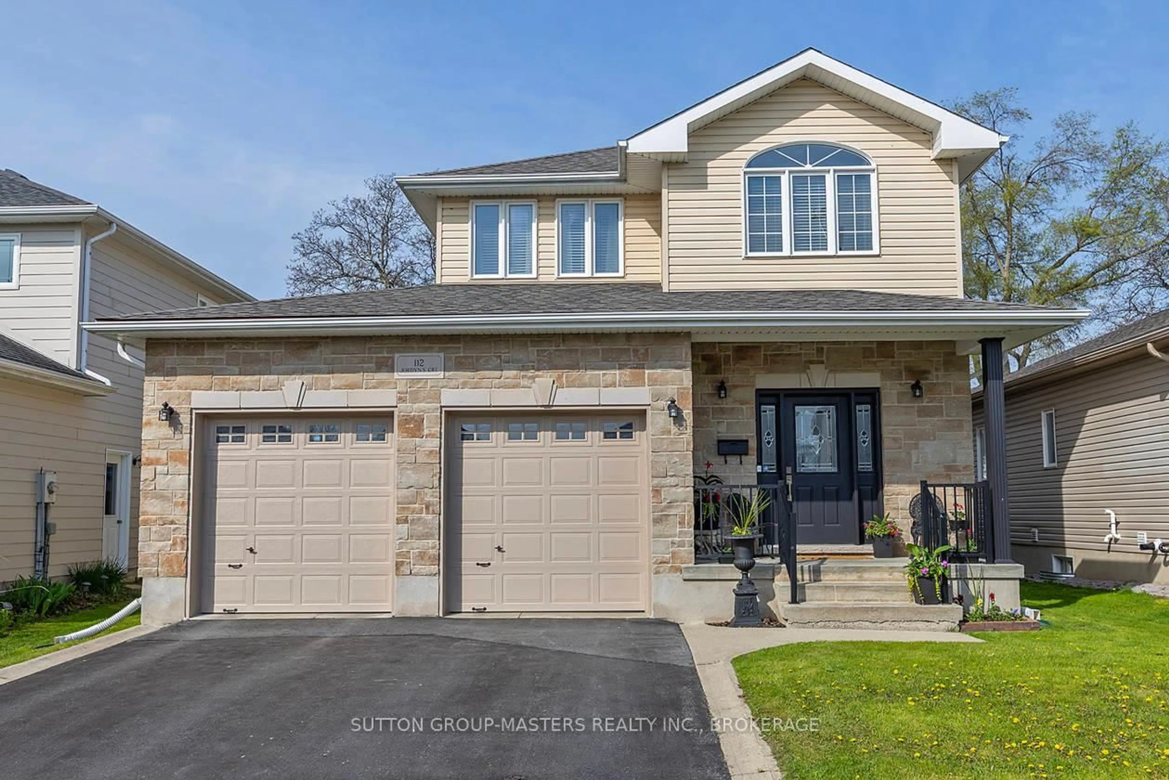 Home with brick exterior material, street for 112 Jordyns Crt, Loyalist Ontario K7N 0A7