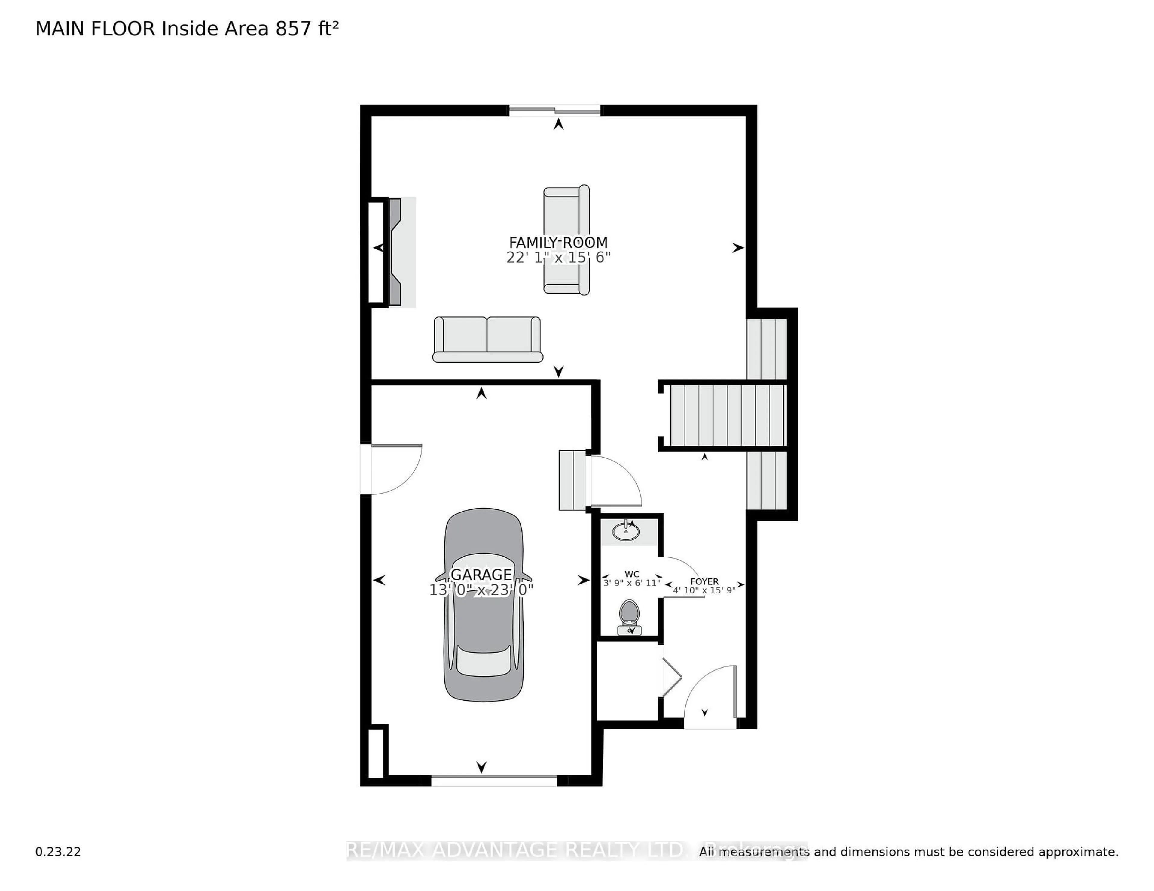 Floor plan for 25 Winding Way Cres, London North Ontario N6G 3E8