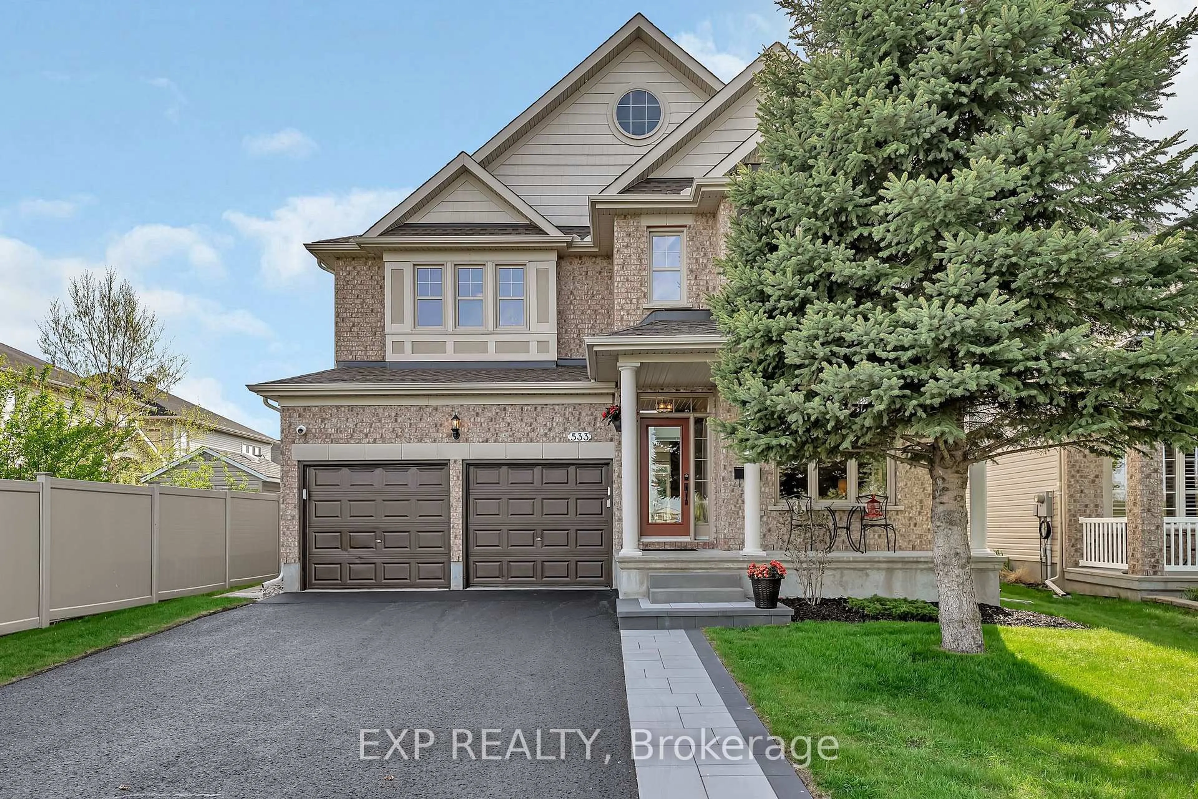 Home with brick exterior material, street for 533 Dusty Miller Cres, Ottawa Ontario K1V 2J9