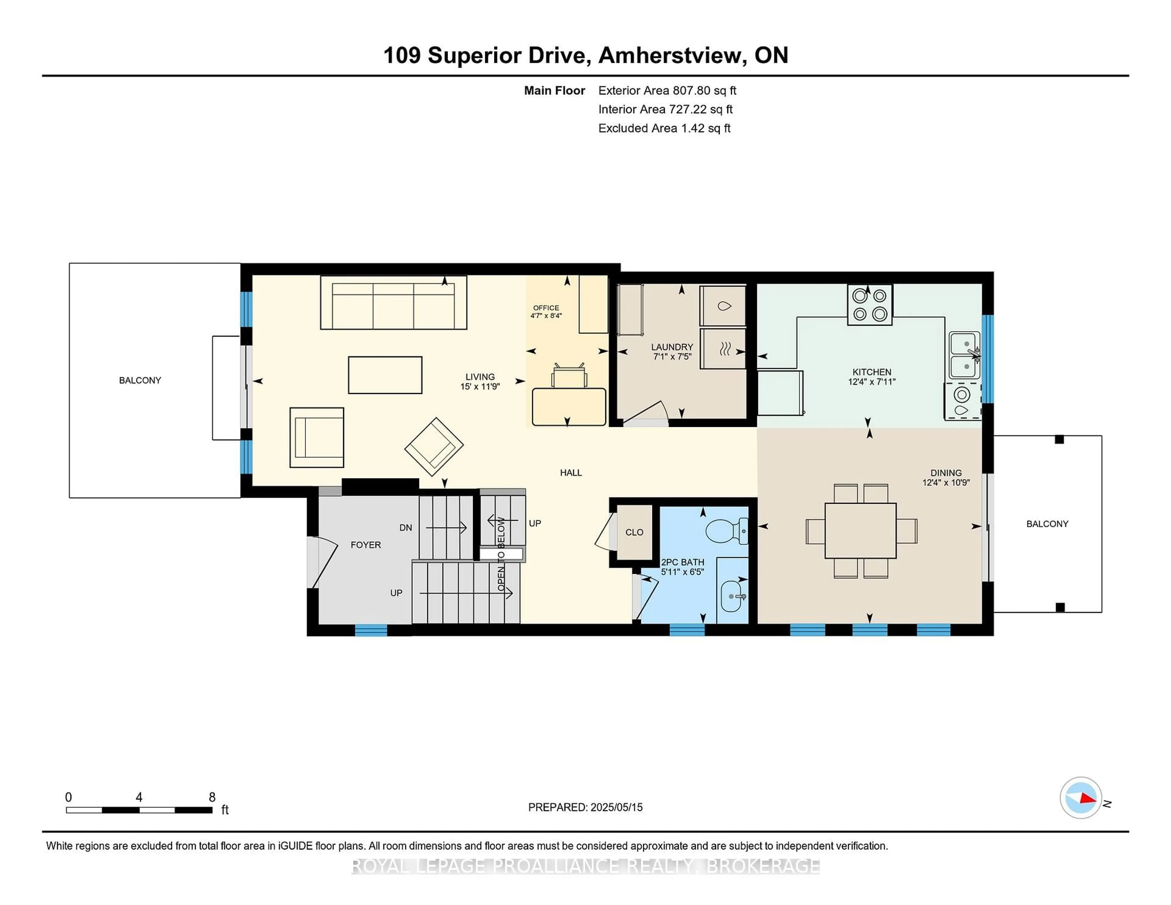 Floor plan for 109 Superior Dr, Loyalist Ontario K7N 0E5
