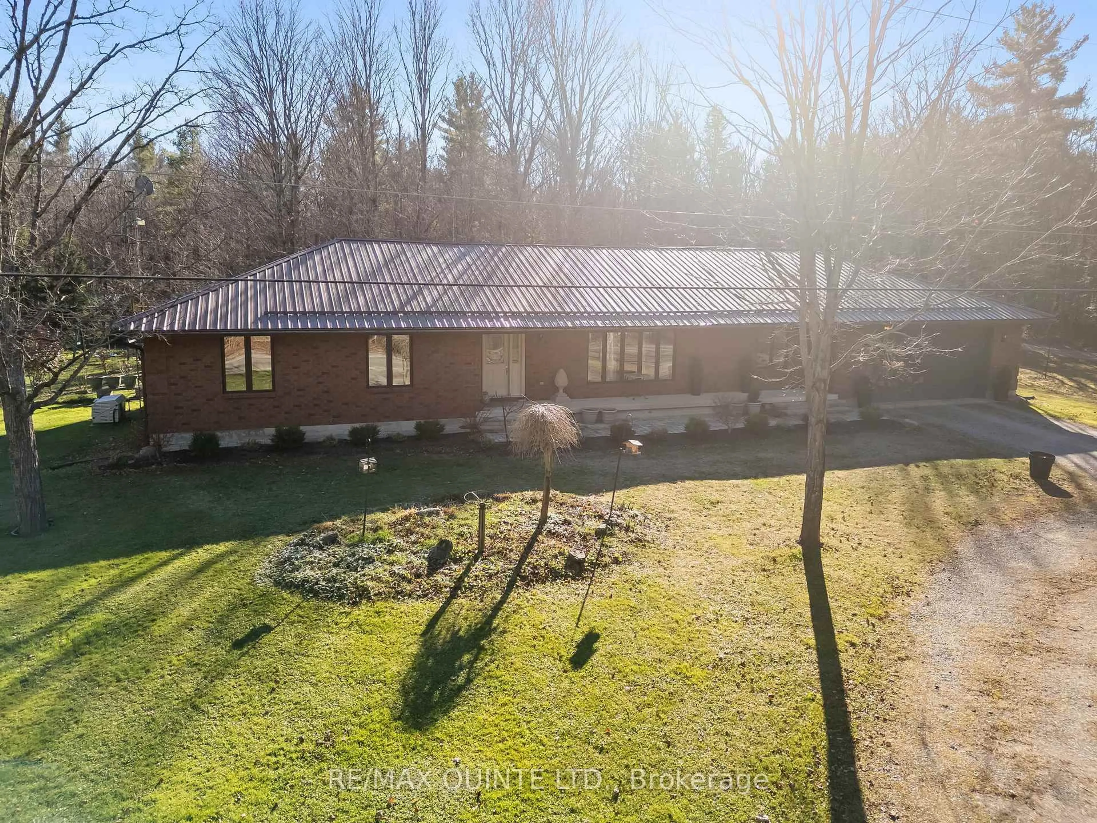 A pic from outside/outdoor area/front of a property/back of a property/a pic from drone, unknown for 1140 Somerville 3rd Concession, Kawartha Lakes Ontario K0M 1N0