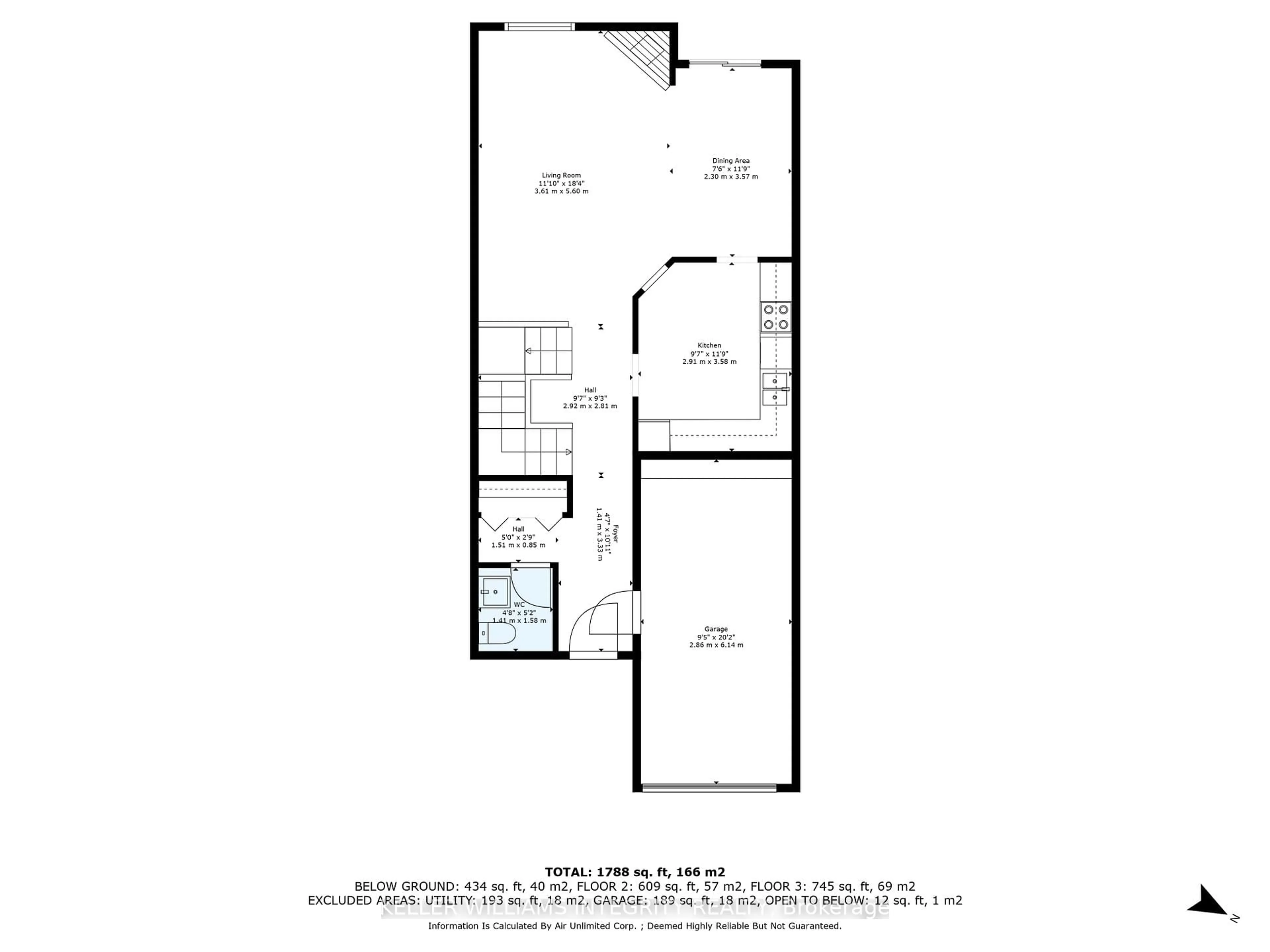 Floor plan for 496 Meadowbreeze Dr, Ottawa Ontario K2M 2T6