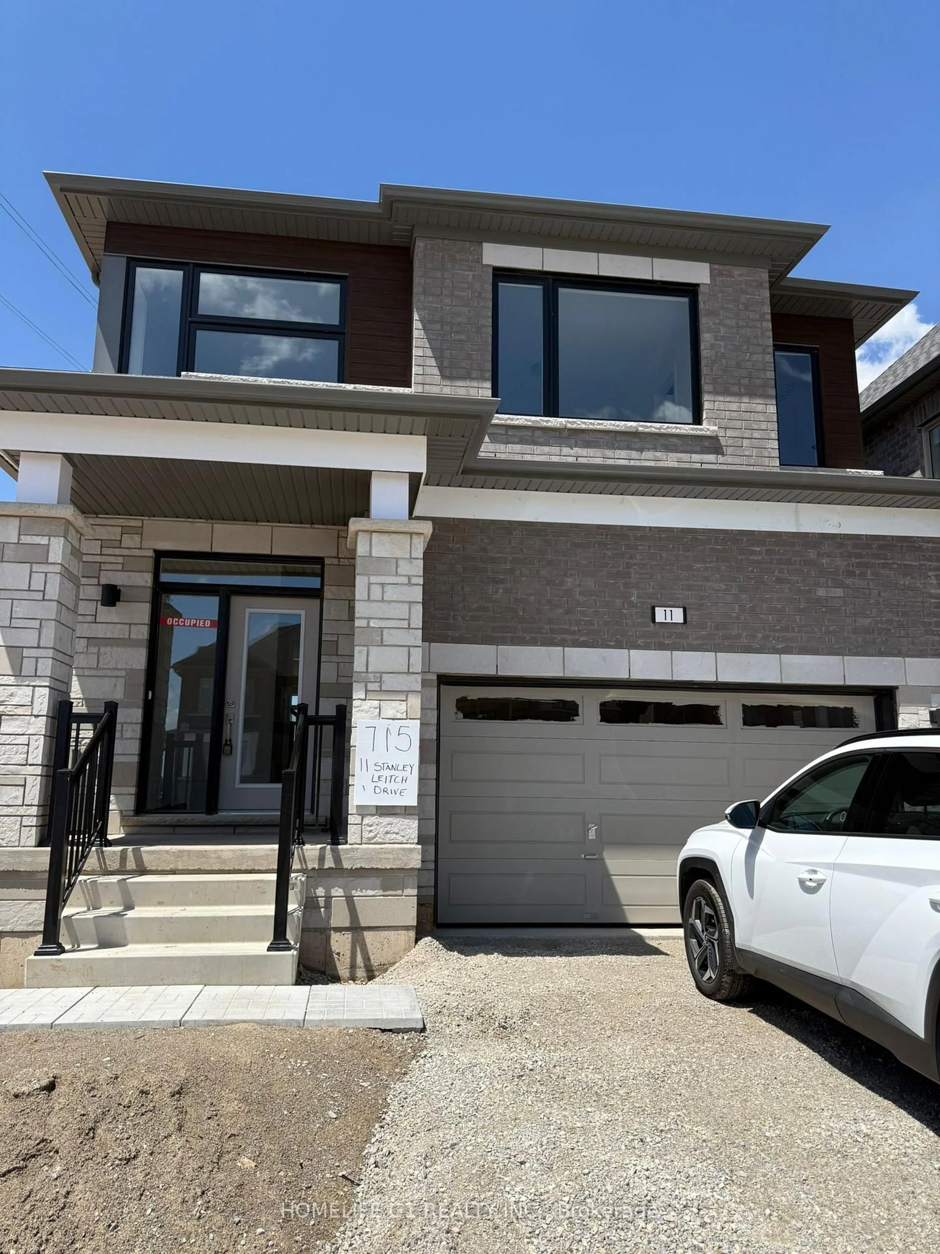 Home with brick exterior material, street for 11 Stanley Leitch Dr, Erin Ontario N0B 1T0
