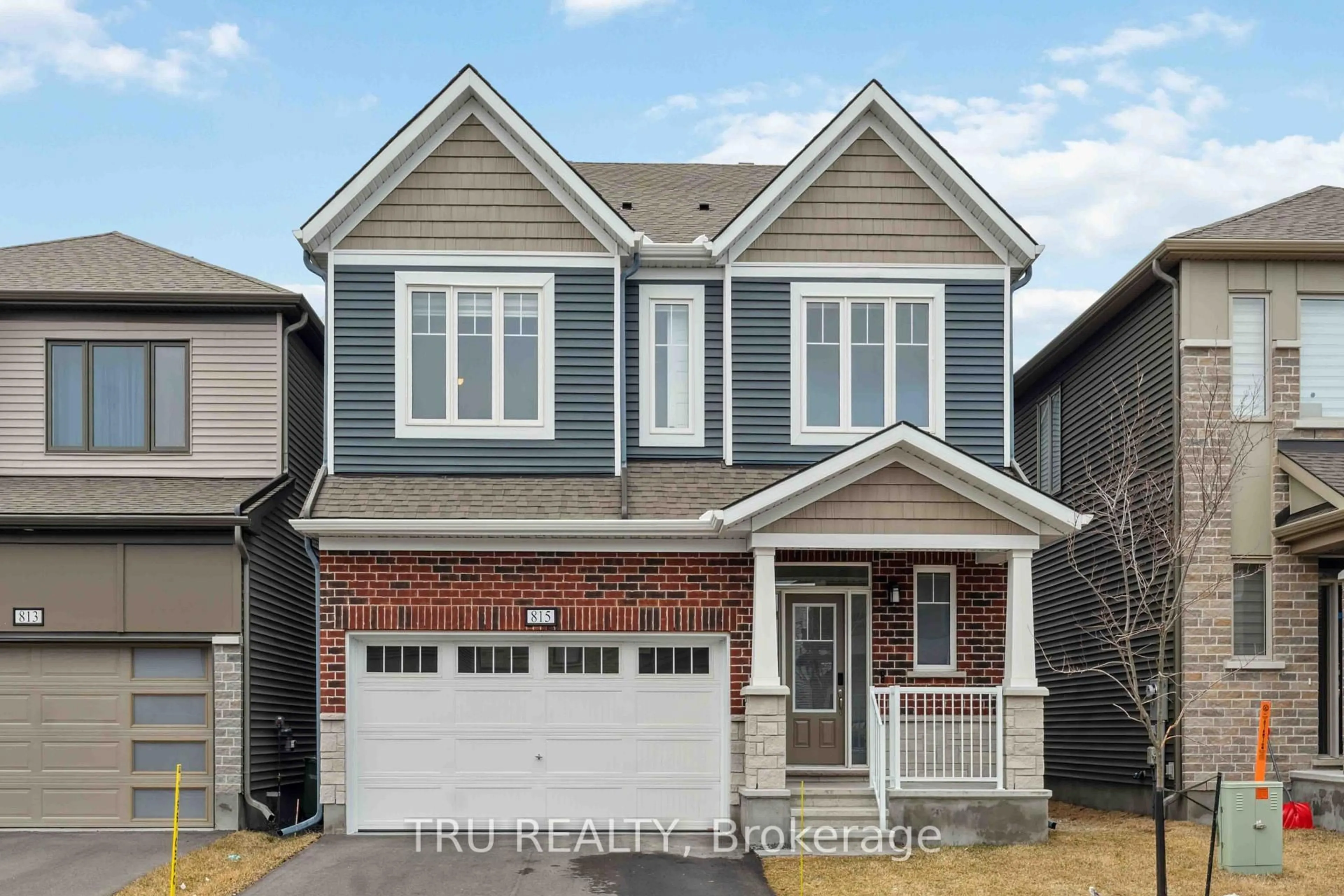 Home with brick exterior material, street for 815 Snap Hook Cres, Ottawa Ontario K2J 6H1