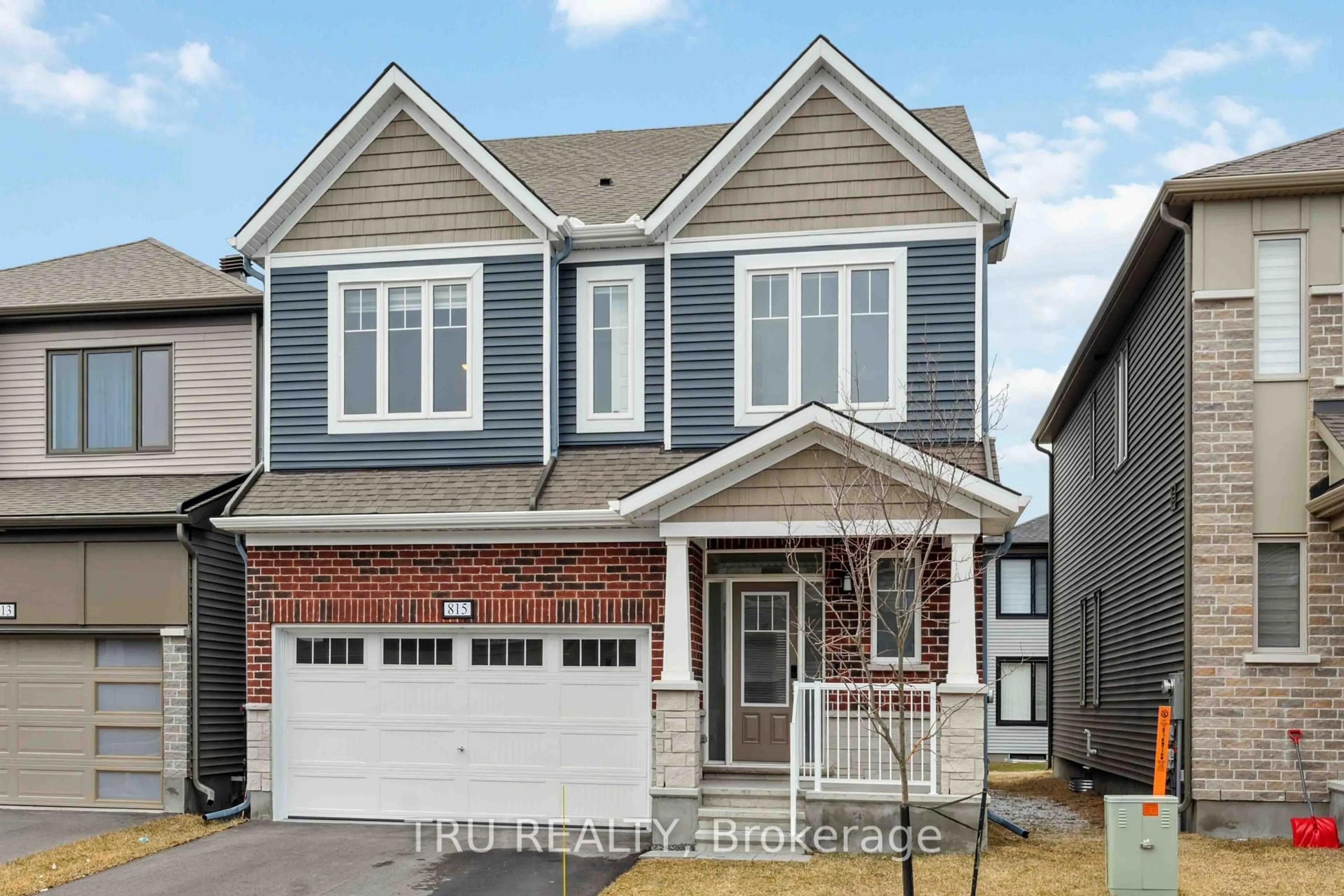 Home with brick exterior material, street for 815 Snap Hook Cres, Ottawa Ontario K2J 6H1