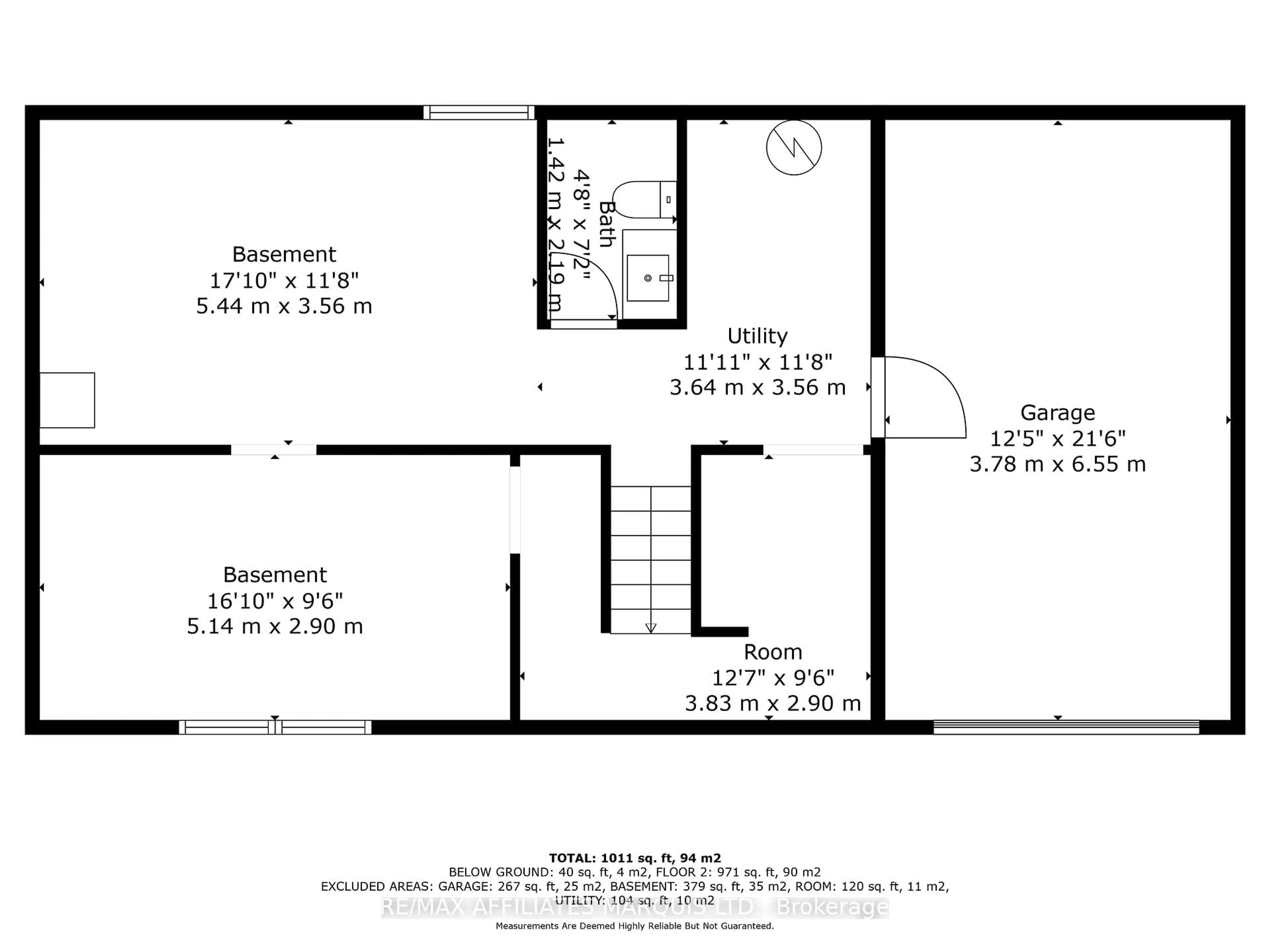 Floor plan for 18222 Patrick St, South Glengarry Ontario K0C 2J0