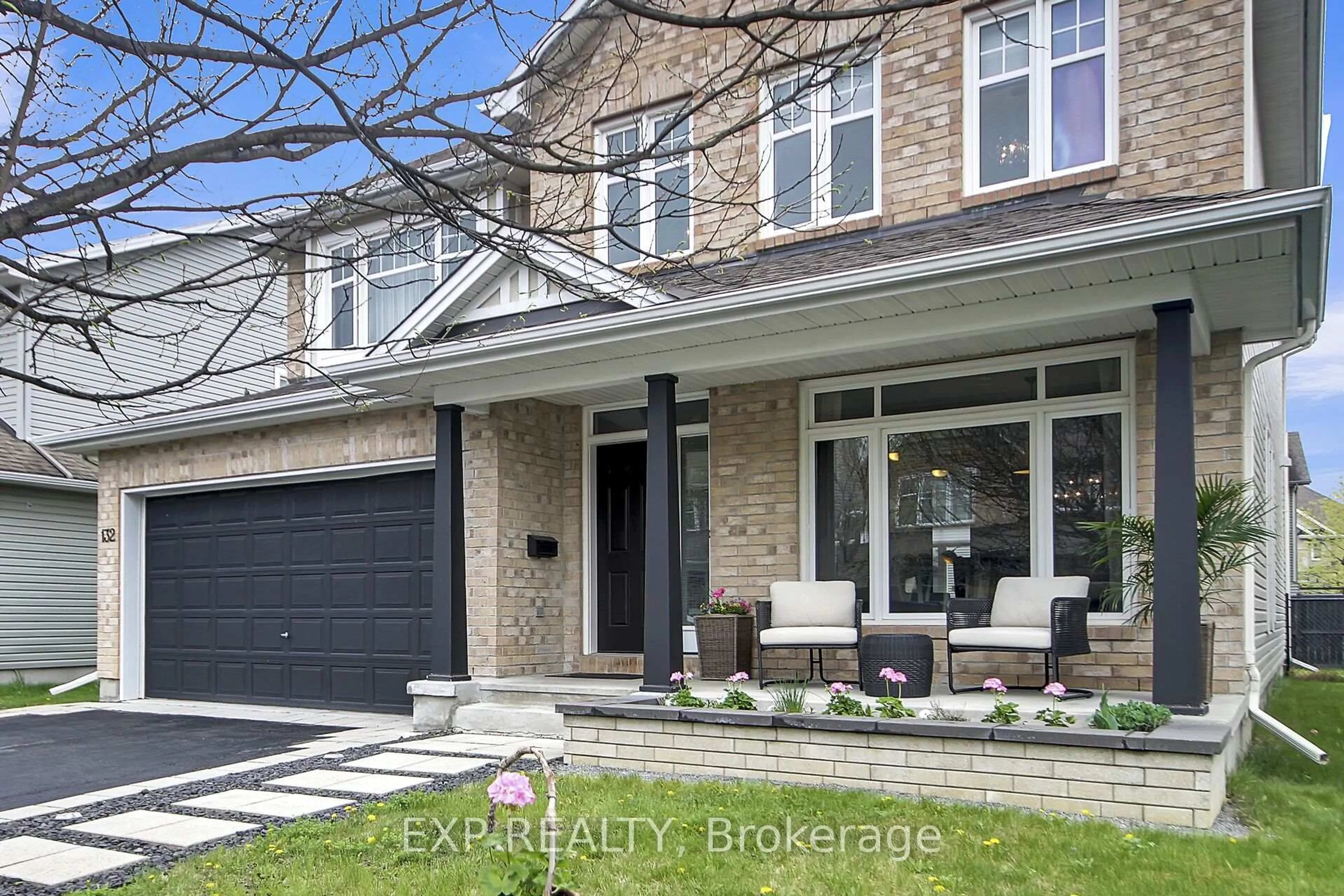 Home with brick exterior material, street for 132 Gracewood Cres, Ottawa Ontario K1T 0J5