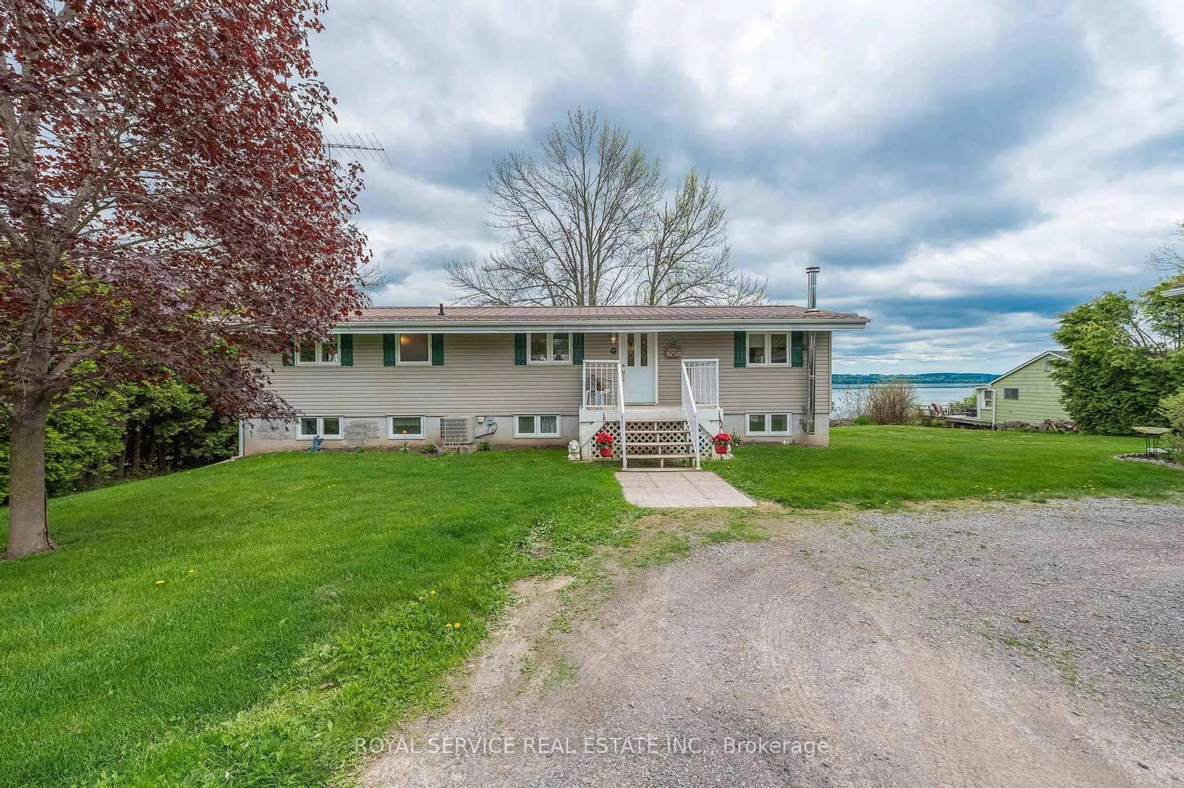 A pic from outside/outdoor area/front of a property/back of a property/a pic from drone, water/lake/river/ocean view for 537 Foley Rd, Otonabee-South Monaghan Ontario K0L 2G0