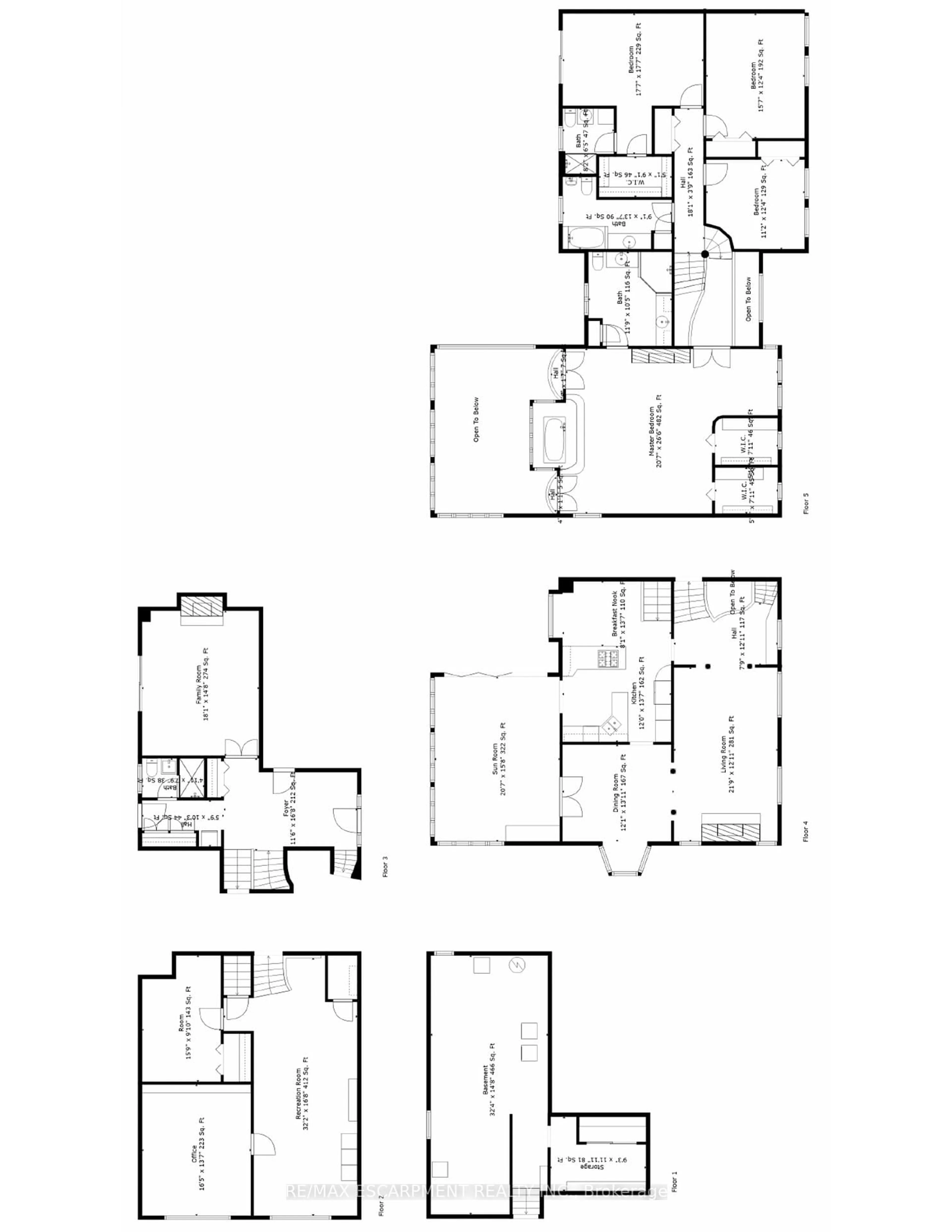 Floor plan for 887 MONTGOMERY Dr, Hamilton Ontario L9G 3H6