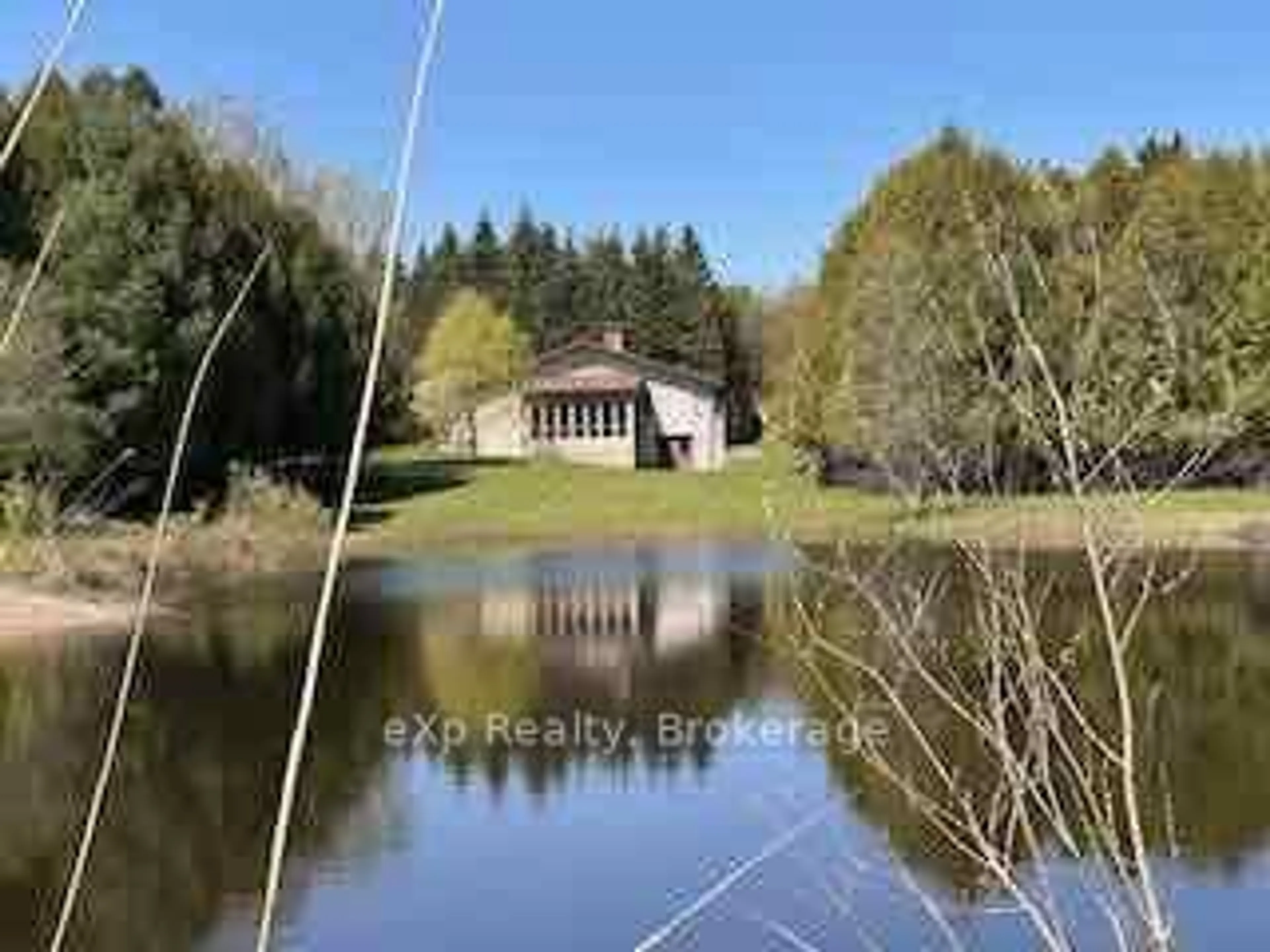 A pic from outside/outdoor area/front of a property/back of a property/a pic from drone, water/lake/river/ocean view for 522623 Welbeck Rd, West Grey Ontario N0G 1R0