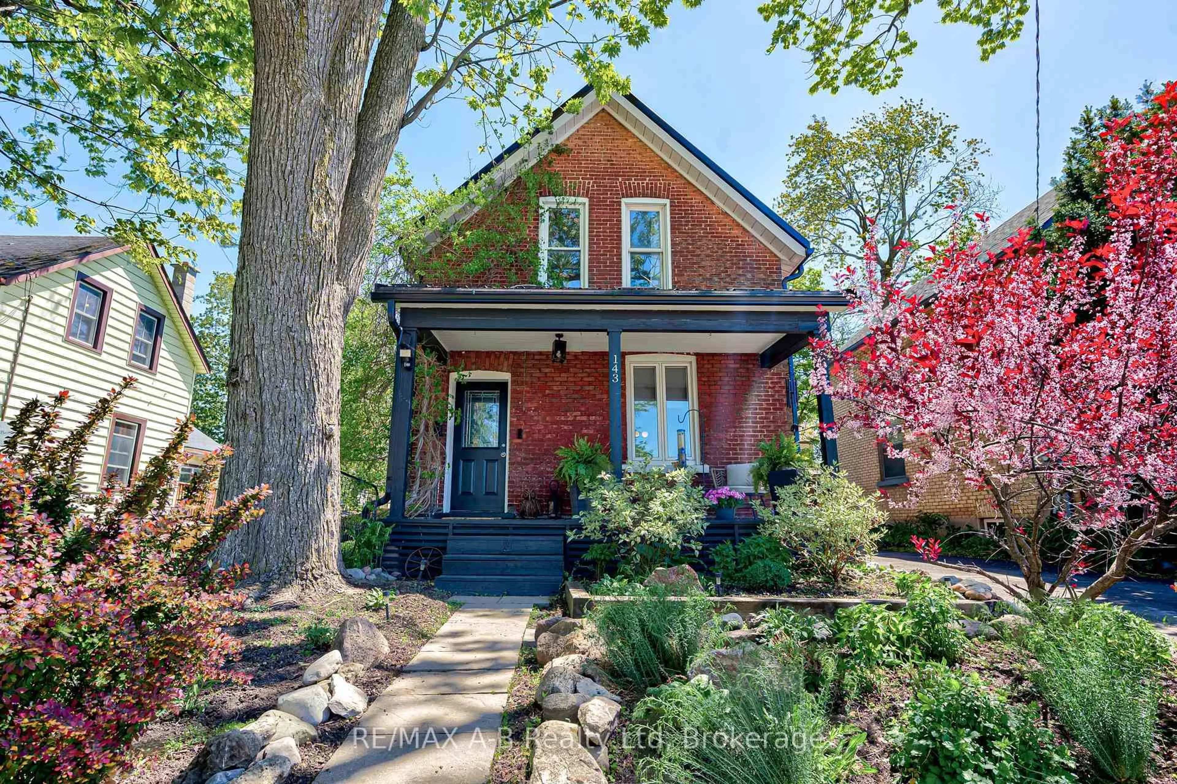 Home with brick exterior material, street for 143 Bay St, Stratford Ontario N5A 4K8