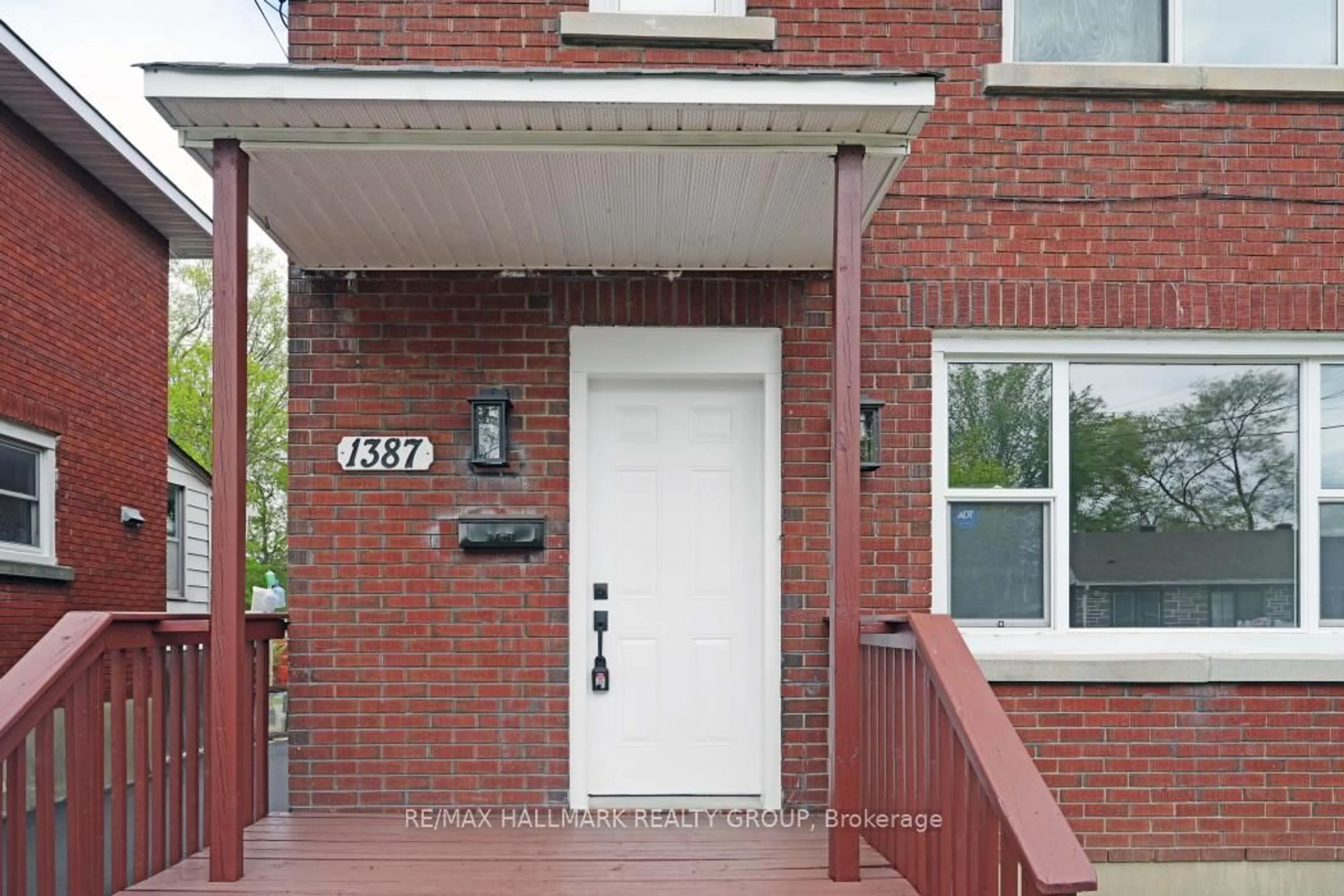 Home with brick exterior material, street for 1387 Morisset Ave, Ottawa Ontario K1Z 8H2