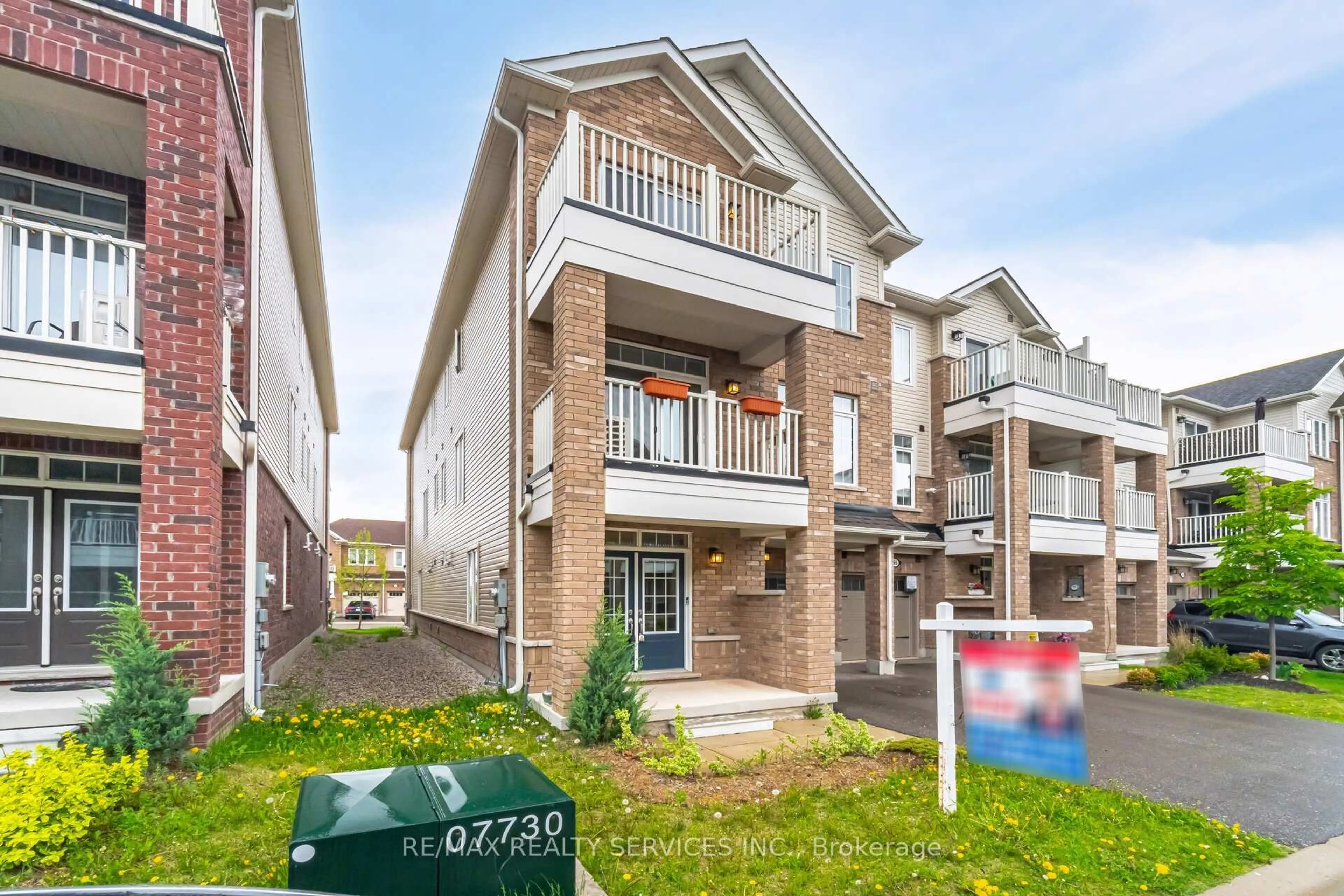 Home with brick exterior material, street for 113 Hartley Ave #56, Brant Ontario N3L 0K8