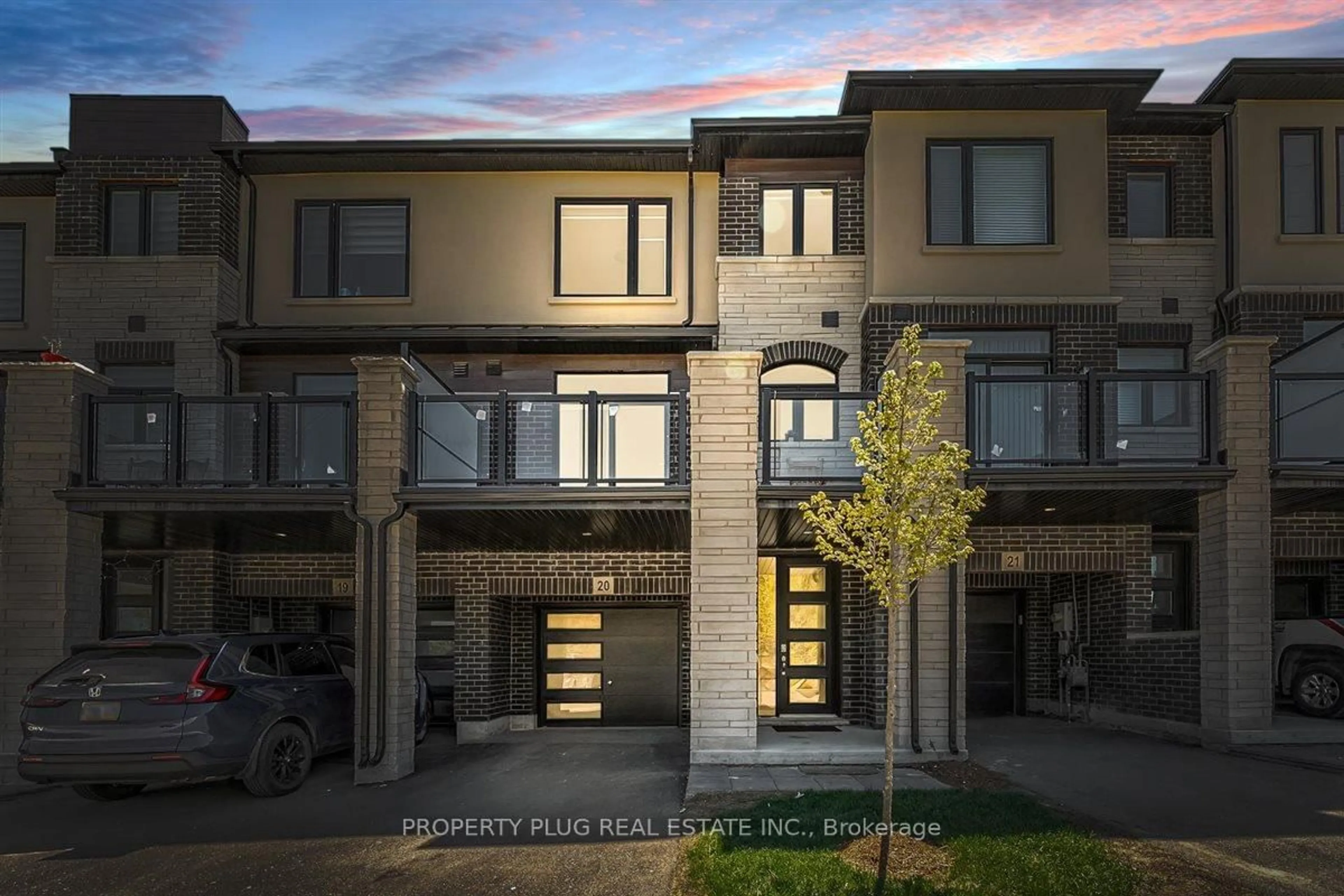 Home with brick exterior material, street for 290 Equestrian Way #20, Cambridge Ontario N3E 0E7