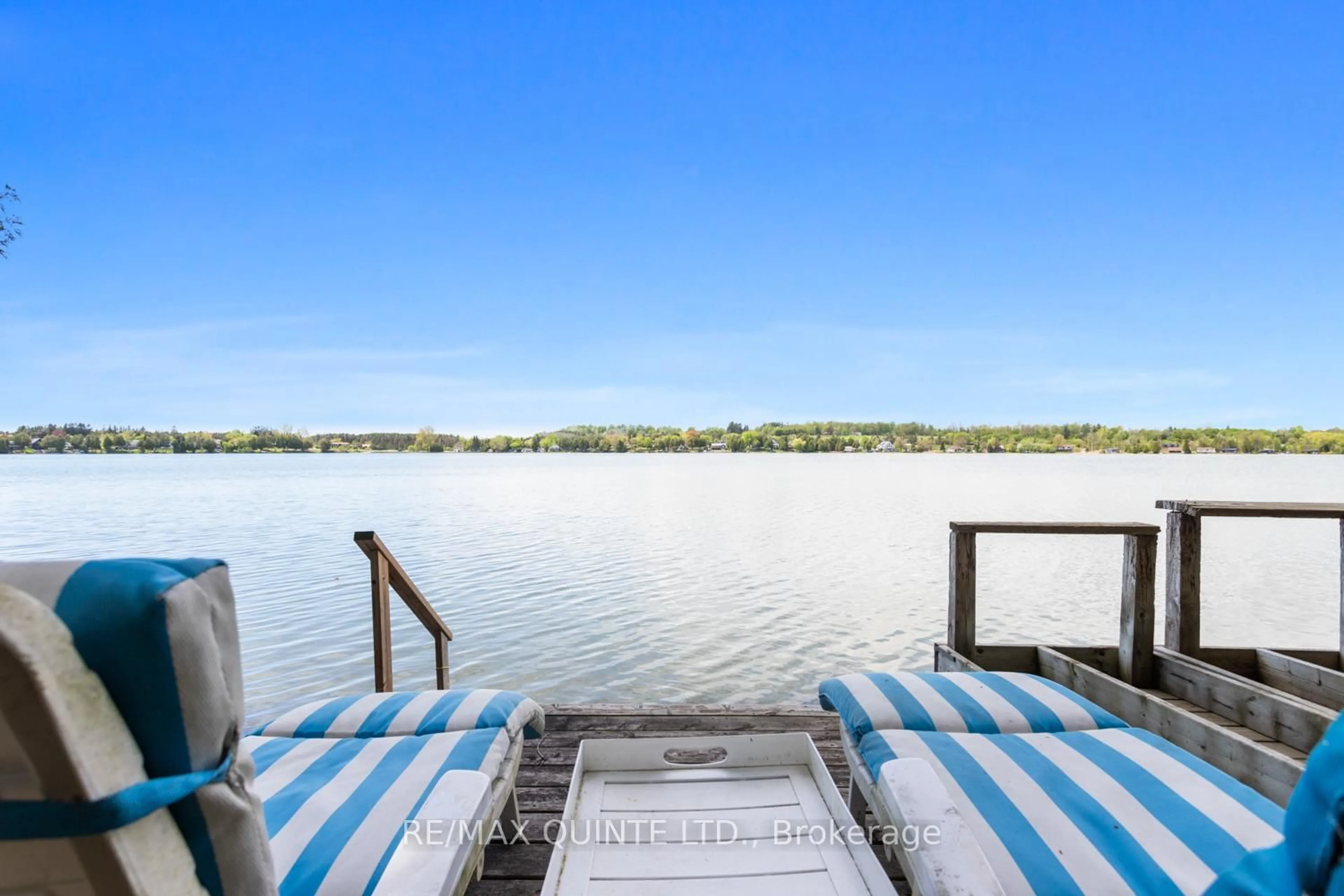 Patio, water/lake/river/ocean view for 58 Reddick Rd, Cramahe Ontario K0K 1S0