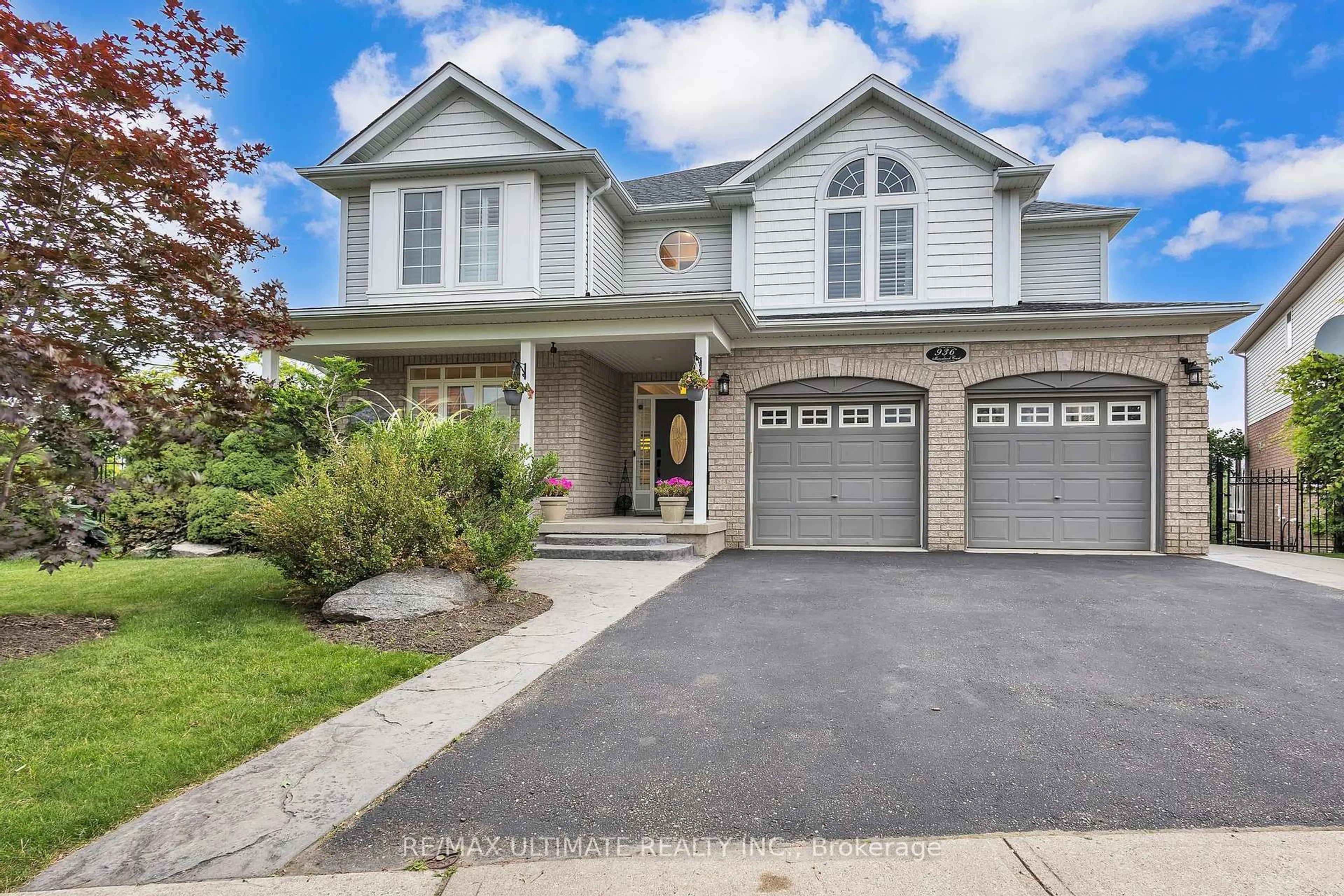 Home with brick exterior material, street for 936 Manorbrook Crt, Kitchener Ontario N2P 2Y2