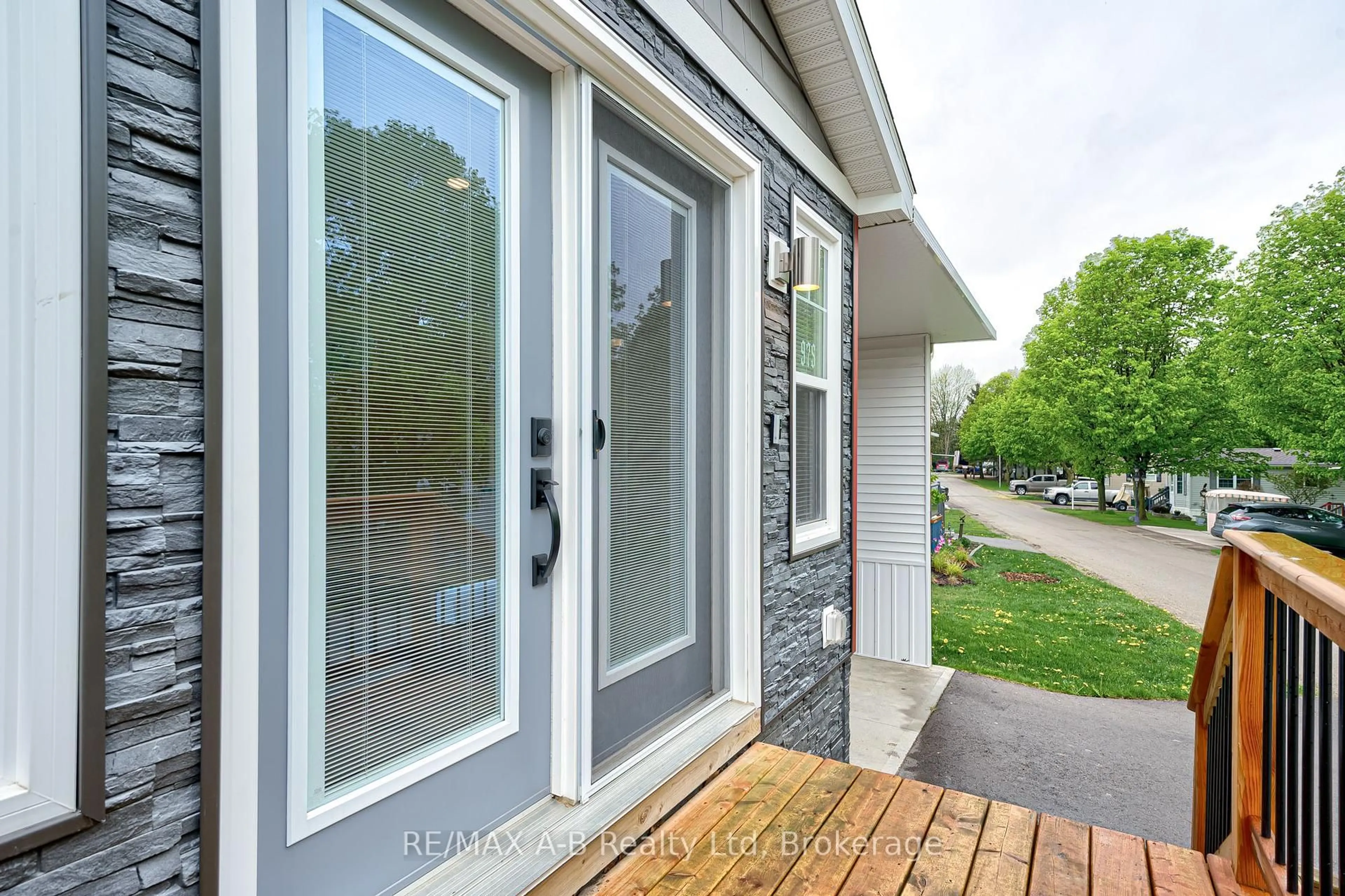 Home with vinyl exterior material, street for 316489 31st Line #975, Zorra Ontario N0J 1J0