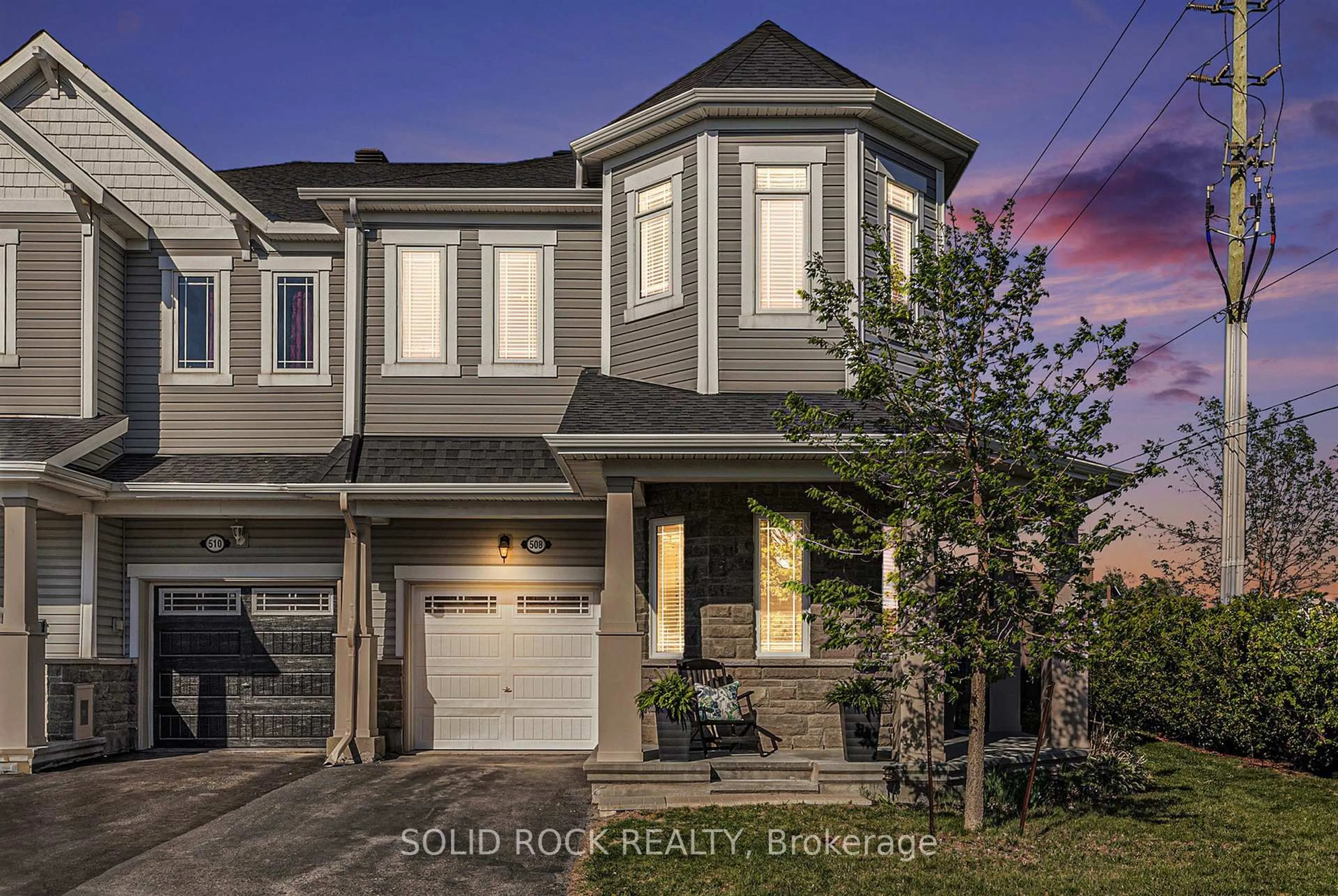 Home with vinyl exterior material, street for 508 Acceptance Pl, Ottawa Ontario K2M 2T6