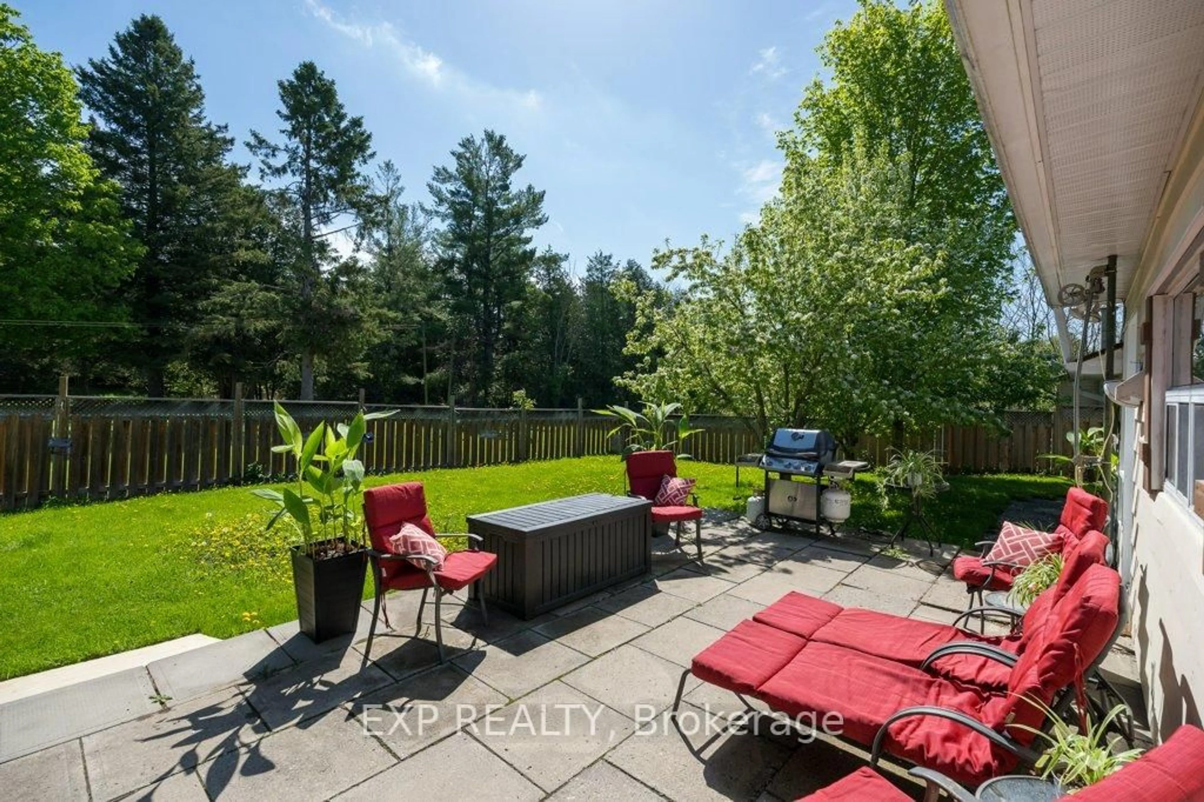 Patio, forest/trees view for 8 North Maloney St, Limoges Ontario K0K 2M0