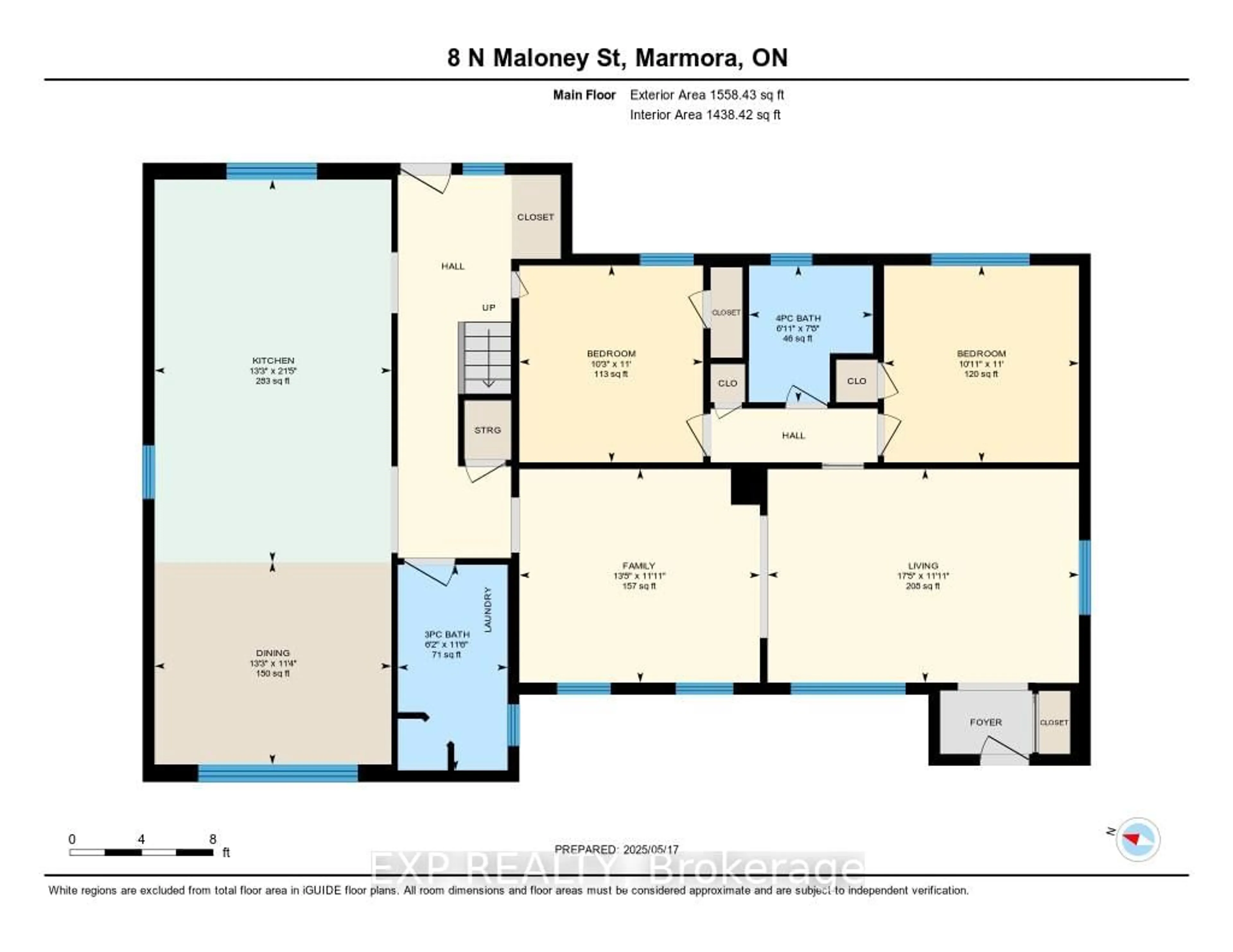 Floor plan for 8 North Maloney St, Limoges Ontario K0K 2M0