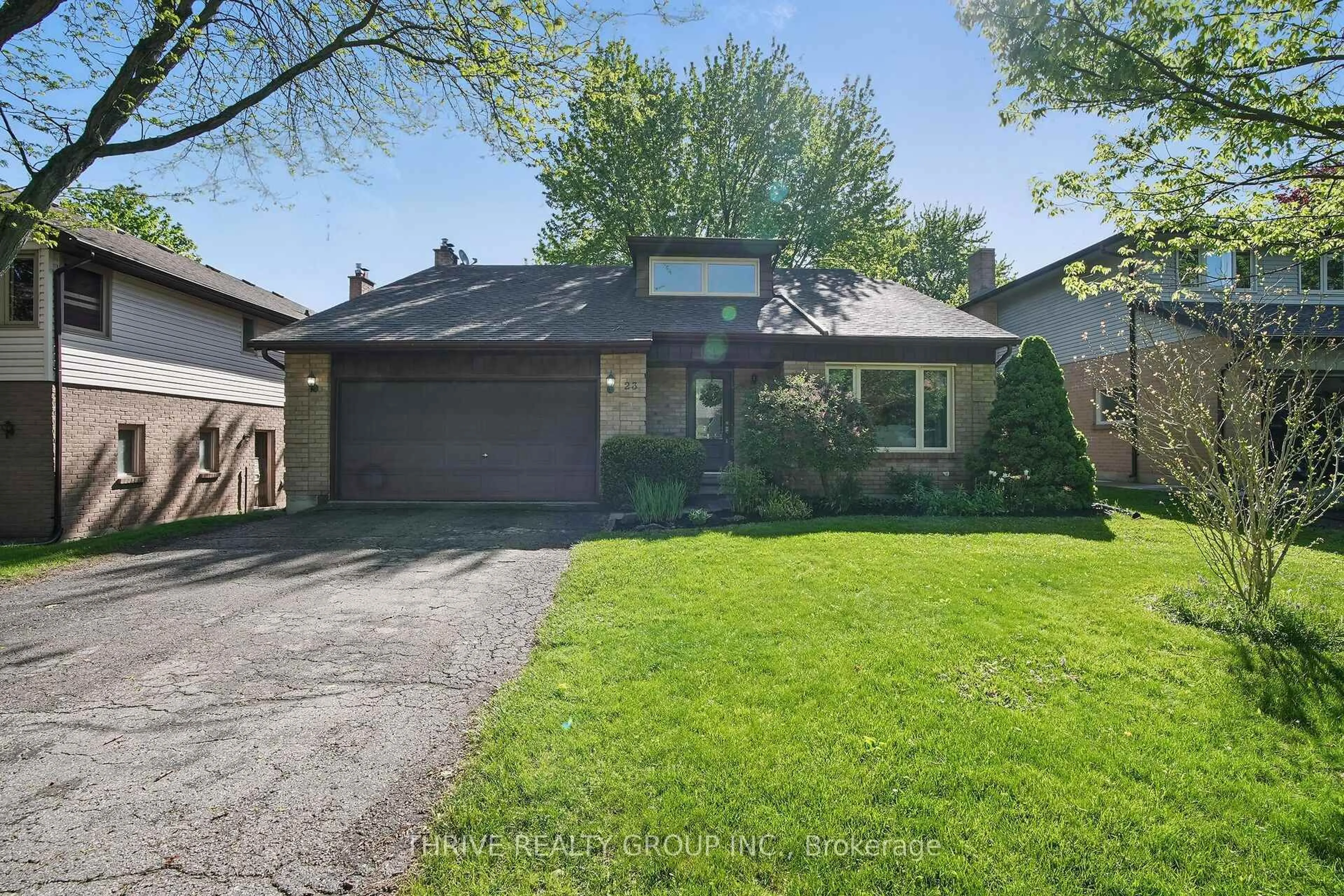Home with brick exterior material, street for 23 Fairlane Cres, London South Ontario N6K 3E1