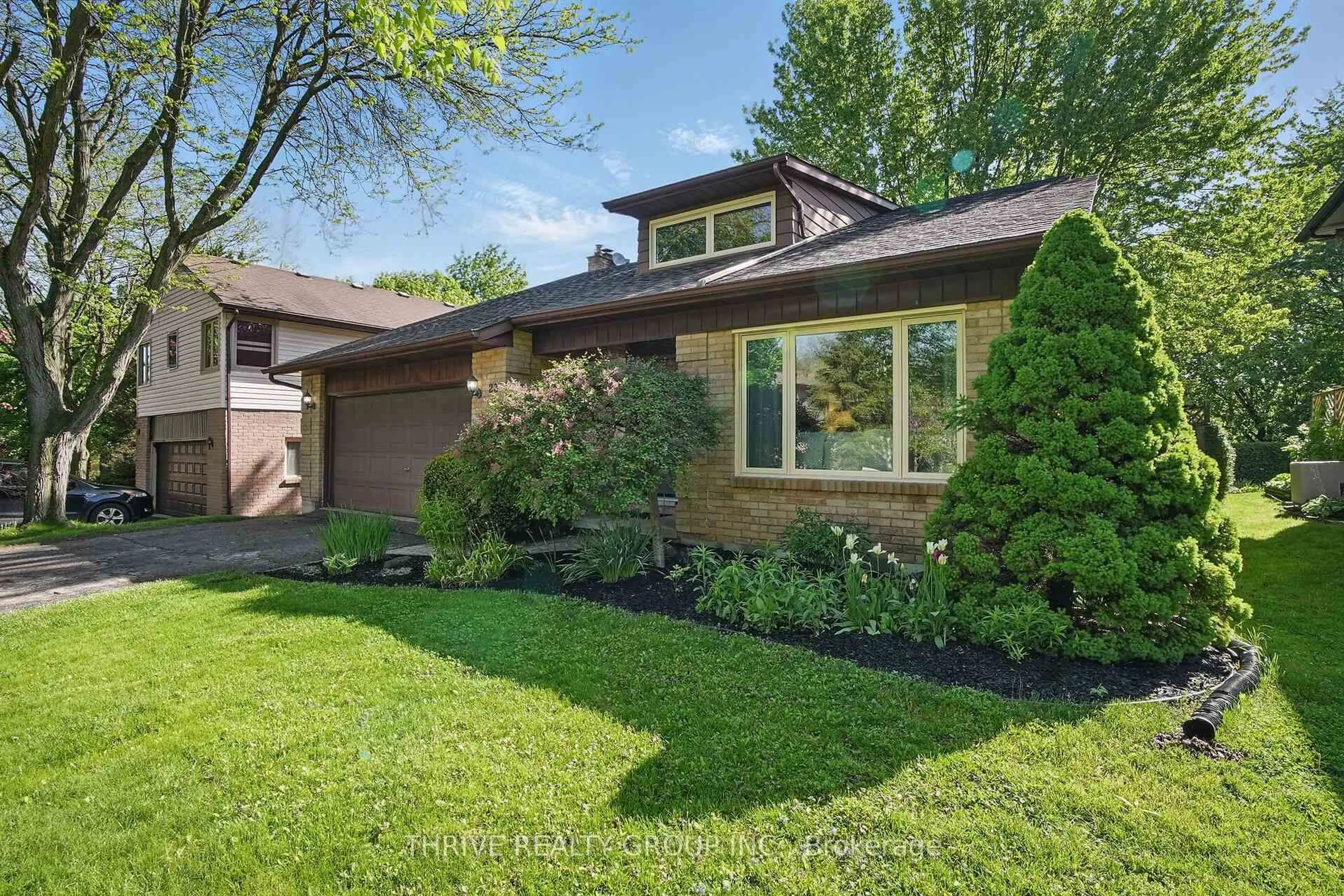 Home with brick exterior material, street for 23 Fairlane Cres, London South Ontario N6K 3E1
