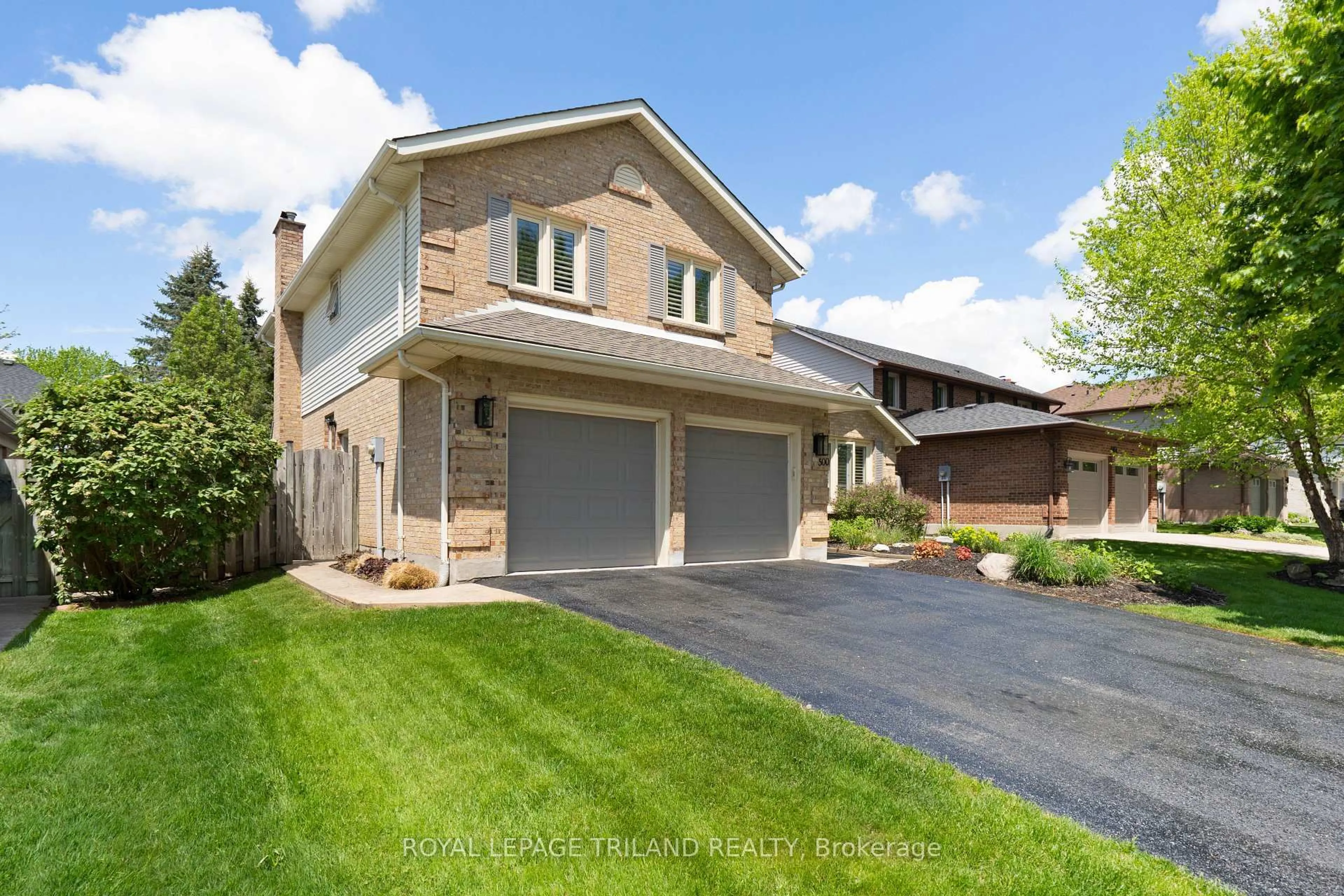 Home with brick exterior material, street for 500 BOBBYBROOK Dr, London North Ontario N5X 1G9