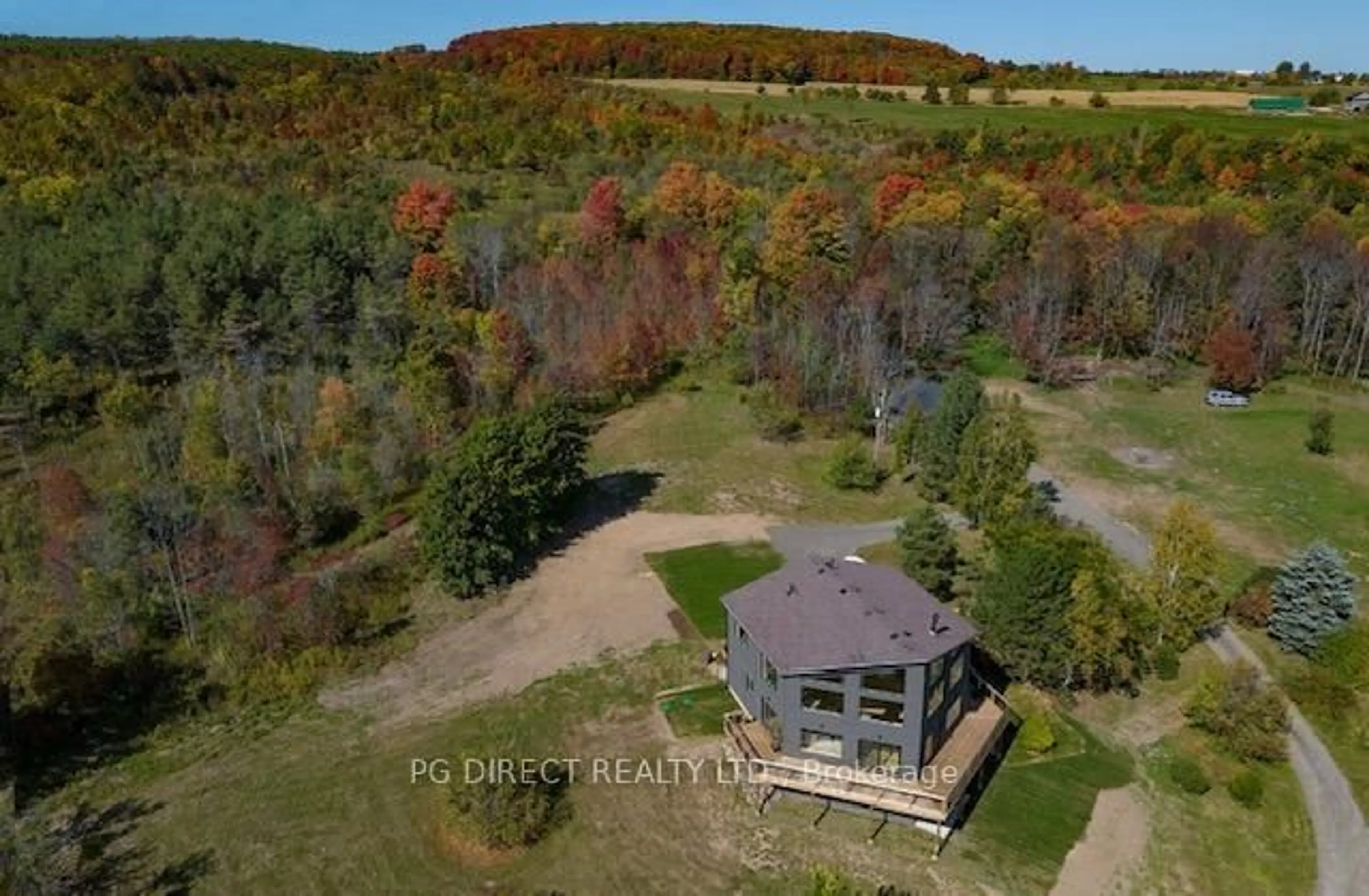A pic from outside/outdoor area/front of a property/back of a property/a pic from drone, unknown for 707585 County Rd 21 N/A, Mulmur Ontario L9V 0W9
