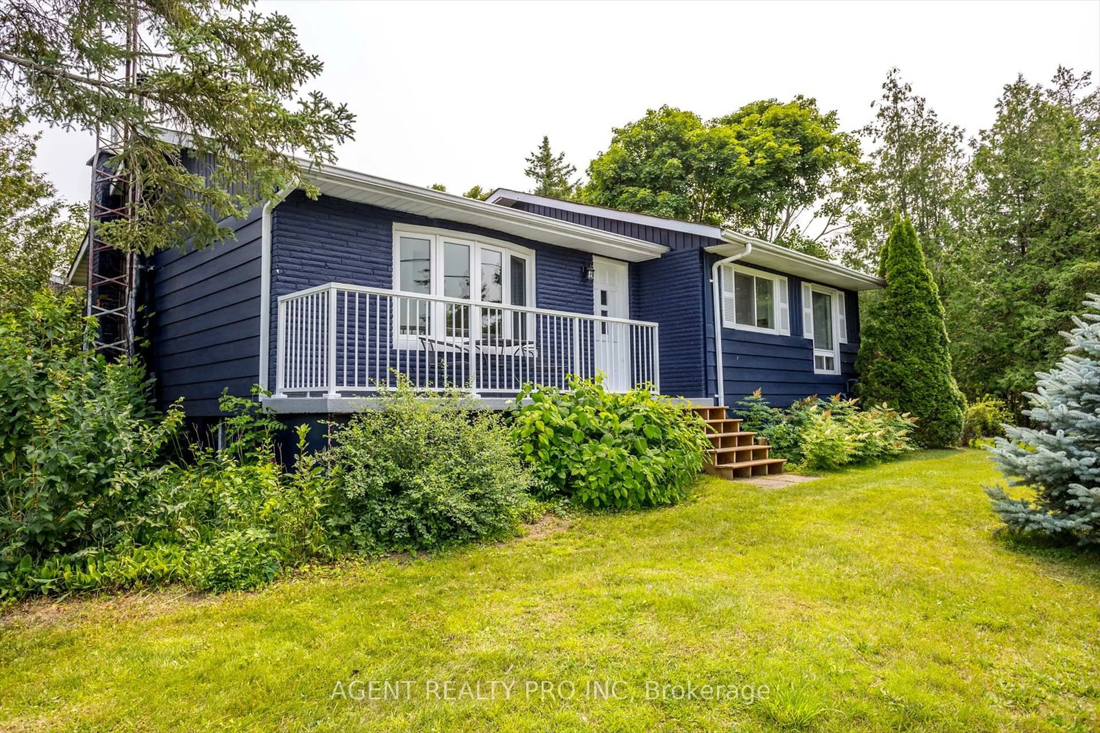 A pic from outside/outdoor area/front of a property/back of a property/a pic from drone, unknown for 21 Oriole Rd, Kawartha Lakes Ontario K0M 1N0