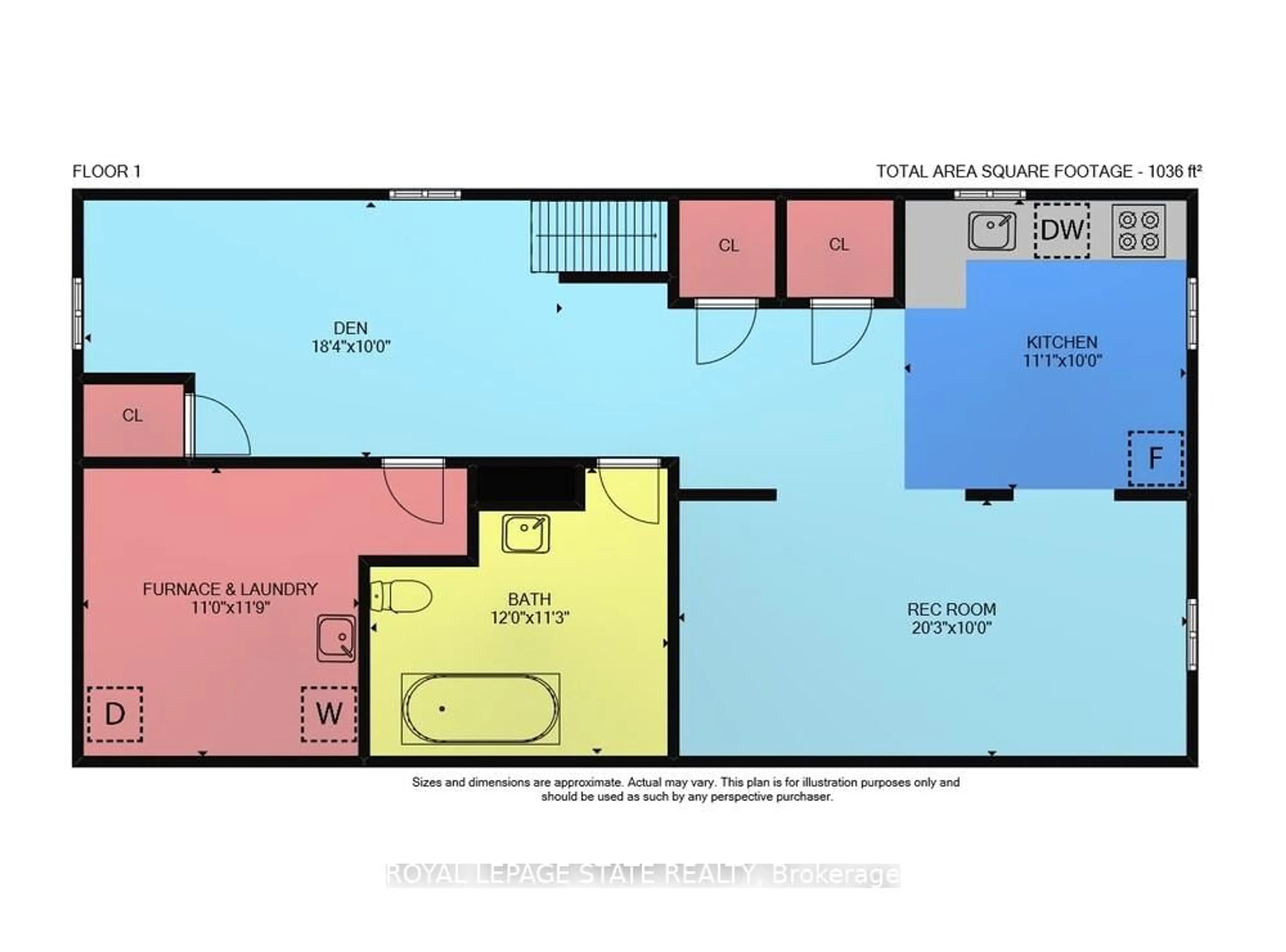 Floor plan for 131 Sanatorium Rd, Hamilton Ontario L9C 1Y9