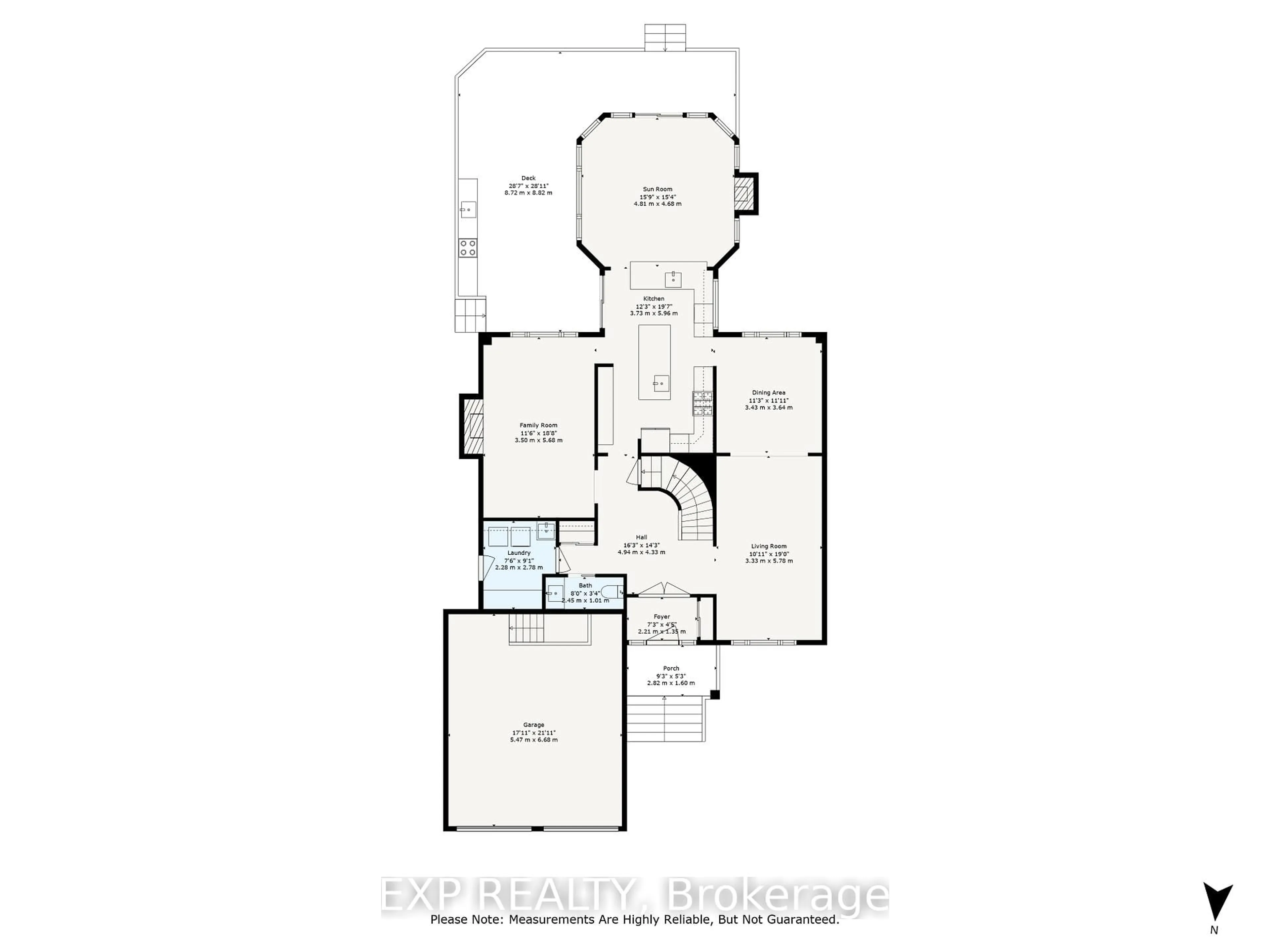 Floor plan for 1822 Thornecrest St, Orleans Ontario K1C 6K9