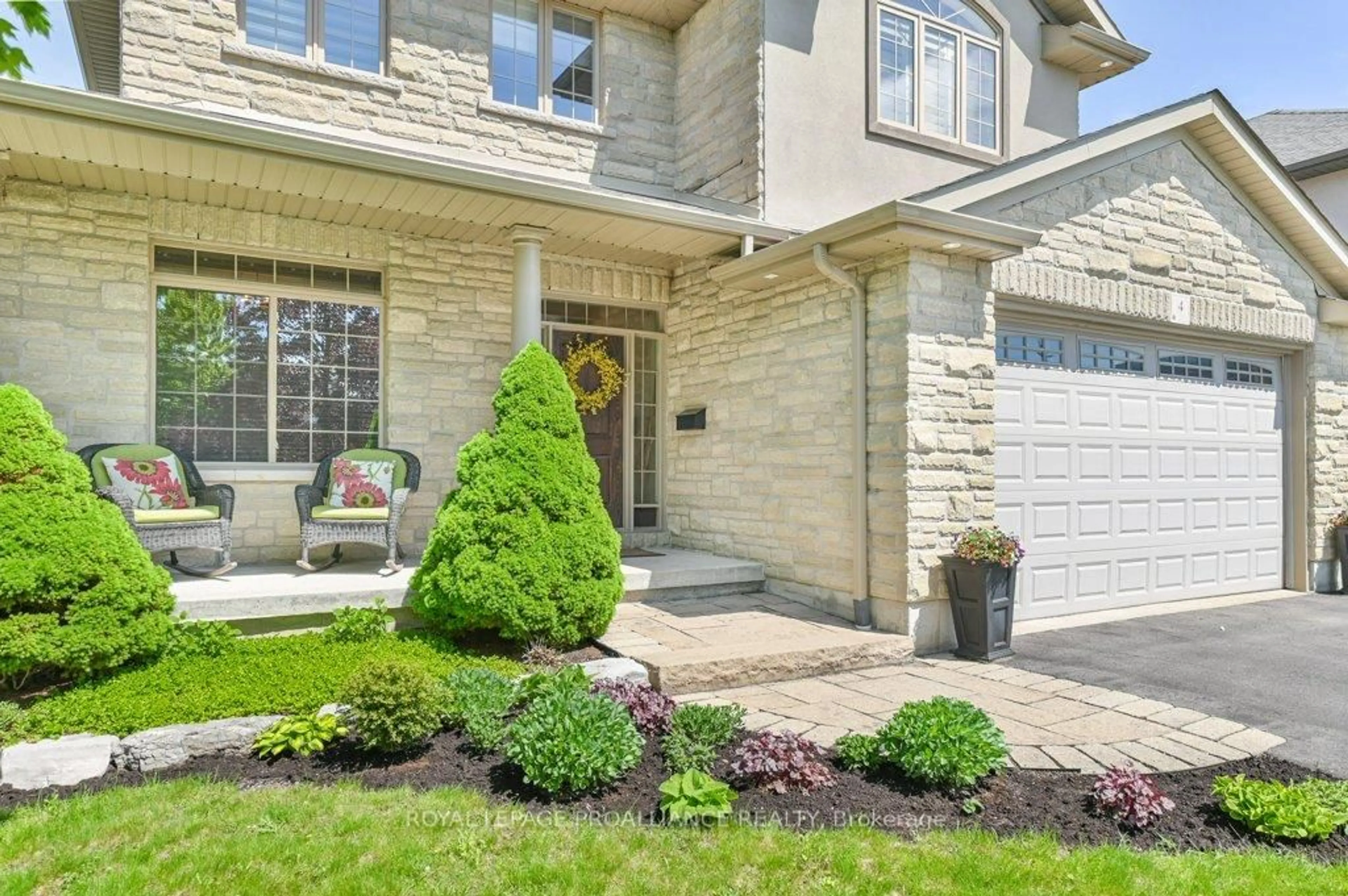 Home with brick exterior material, street for 4 Meagher Pl, Belleville Ontario K8P 0C1