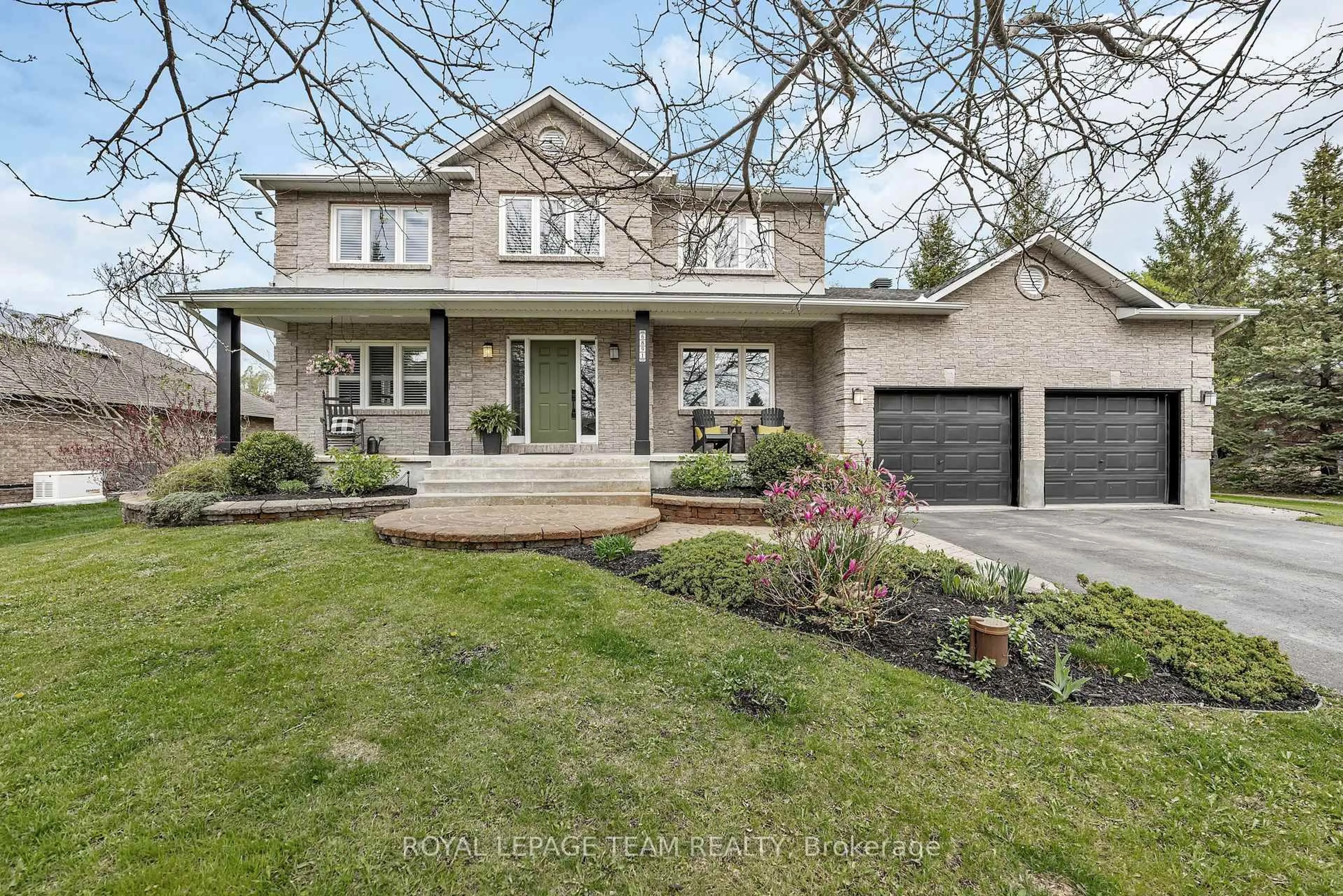Home with brick exterior material, street for 6891 Twin Lakes Ave, Greely Ontario K4P 1P1