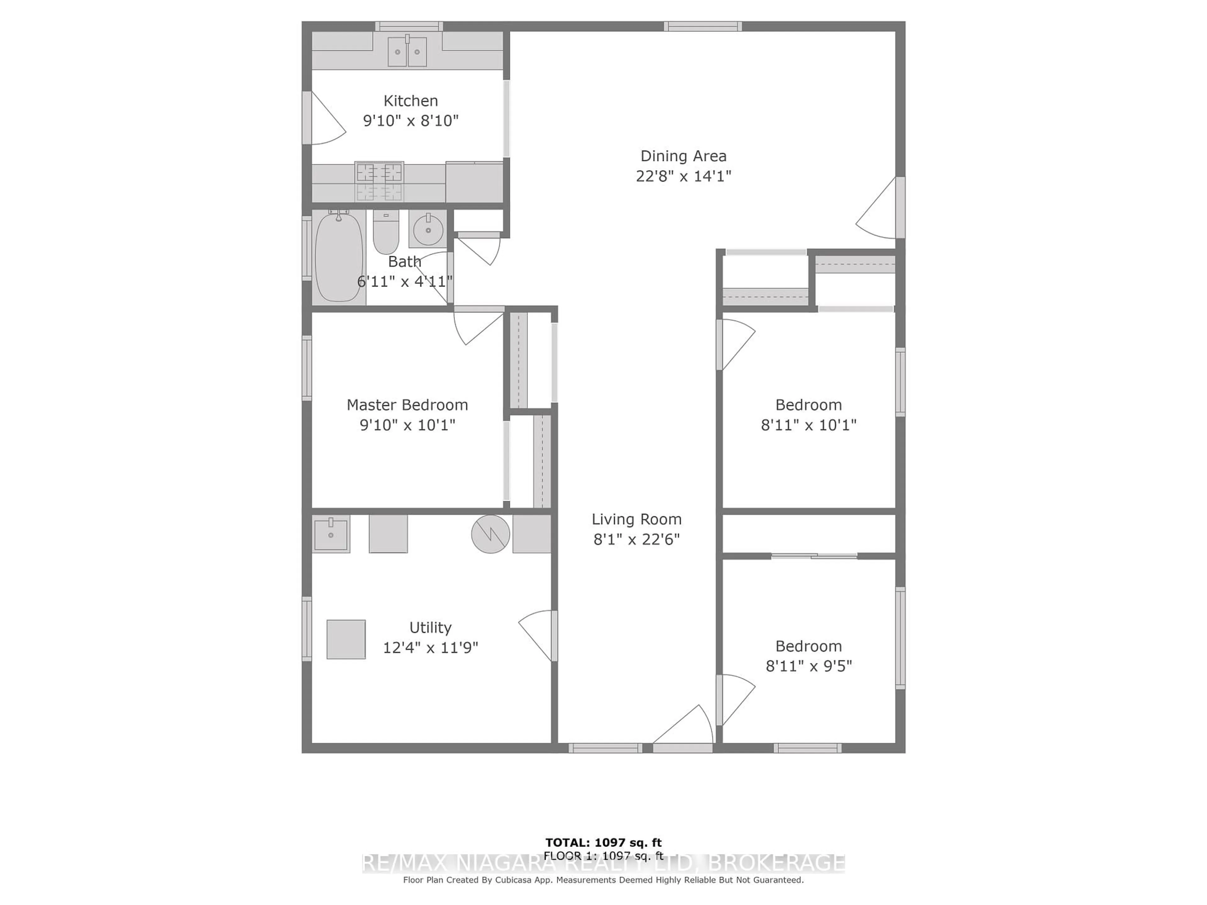Floor plan for 408 Fairview Rd, Fort Erie Ontario L2A 4S2