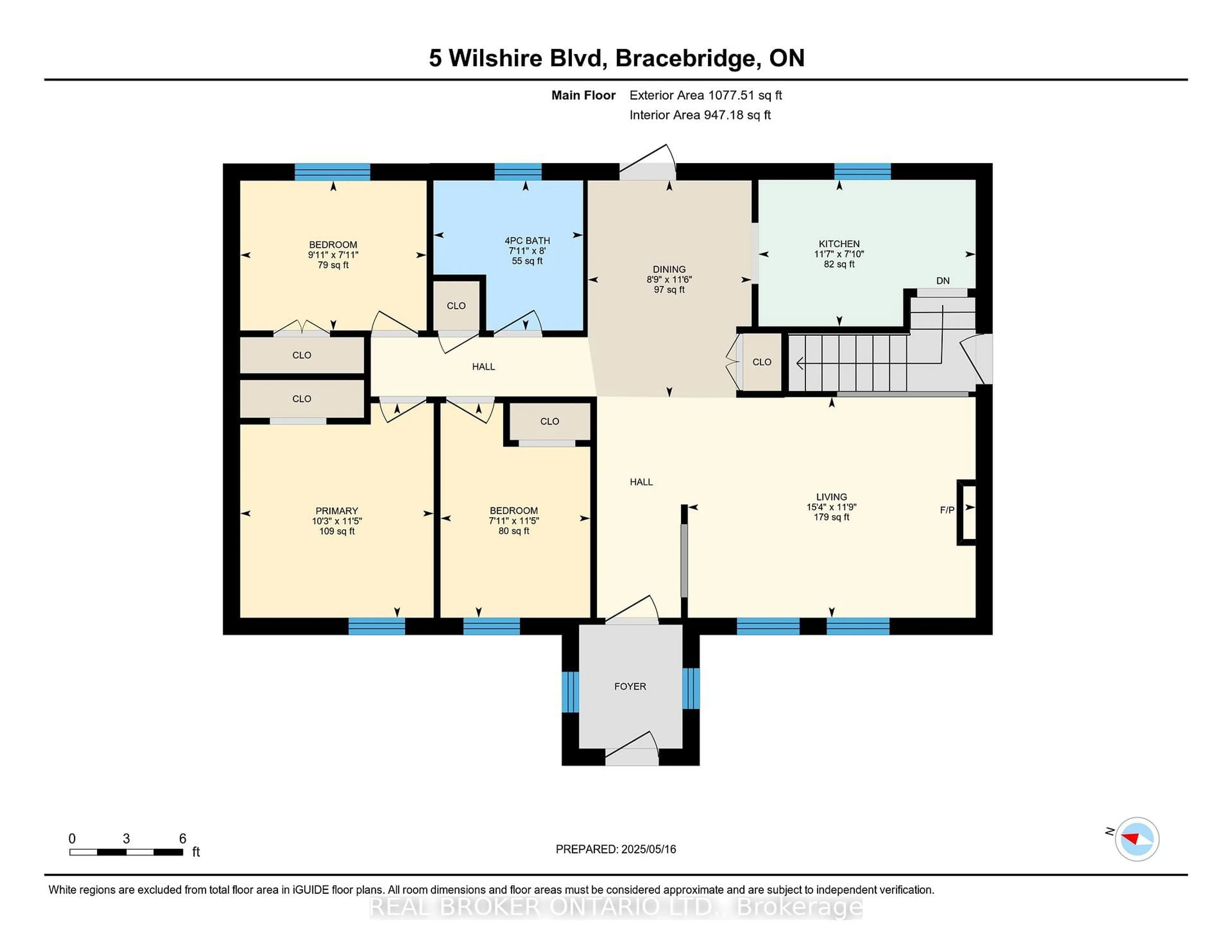 Floor plan for 5 Wilshier Blvd, Bracebridge Ontario P1L 1K9