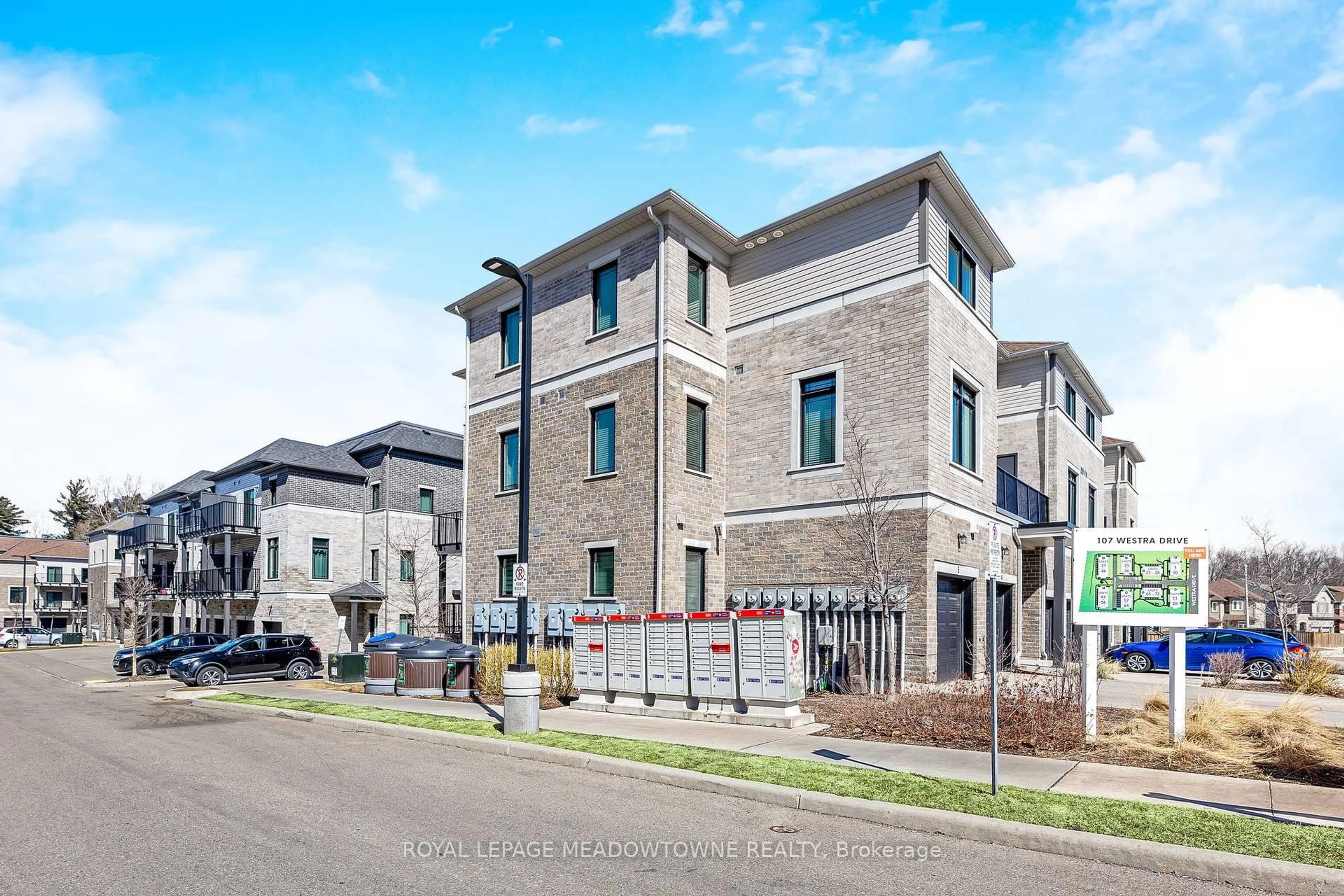 Home with brick exterior material, street for 107 Westra Dr #7, Guelph Ontario N1K 0A5