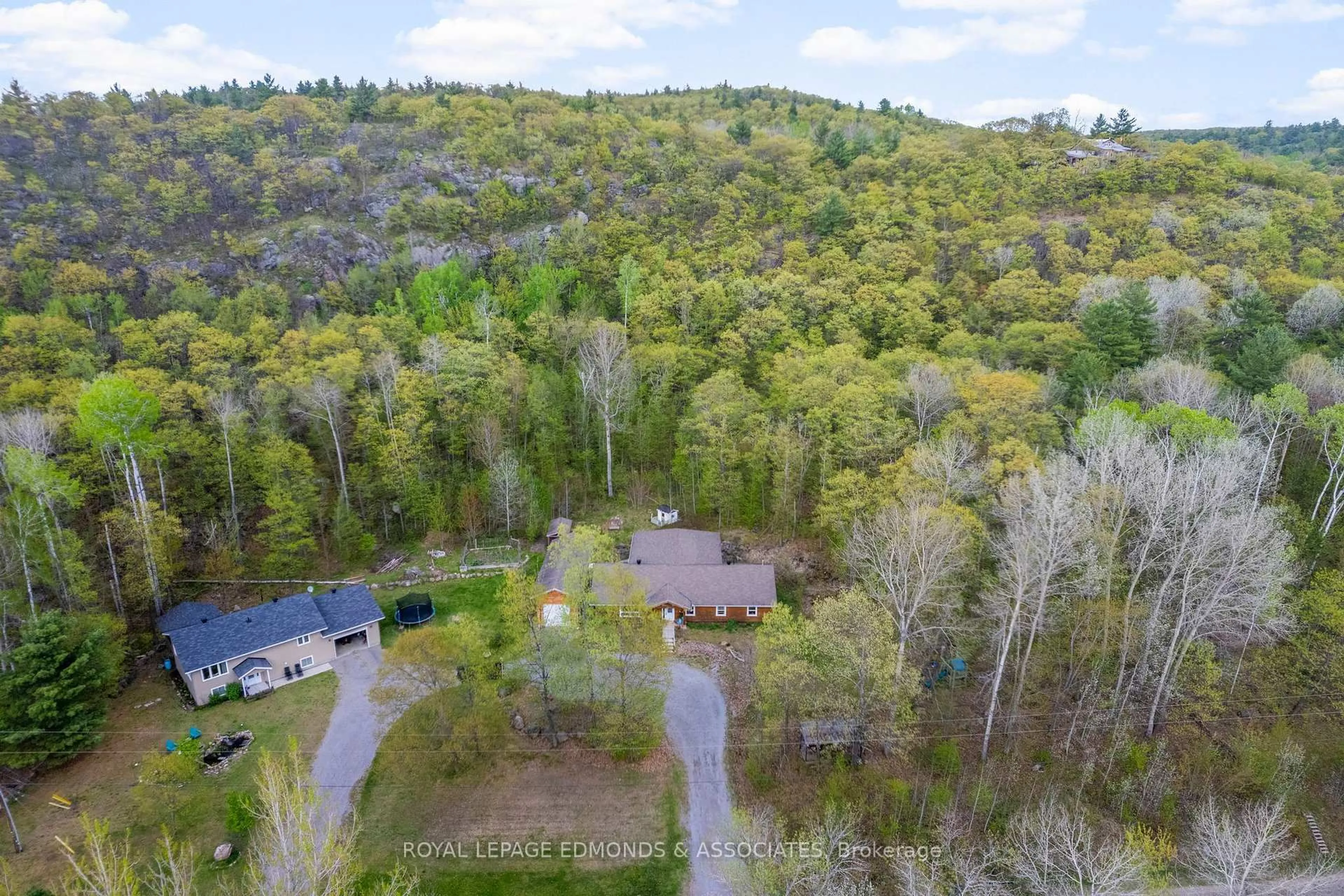A pic from outside/outdoor area/front of a property/back of a property/a pic from drone, forest/trees view for 864 Tramore Rd, Golden Lake Ontario K0J 1X0
