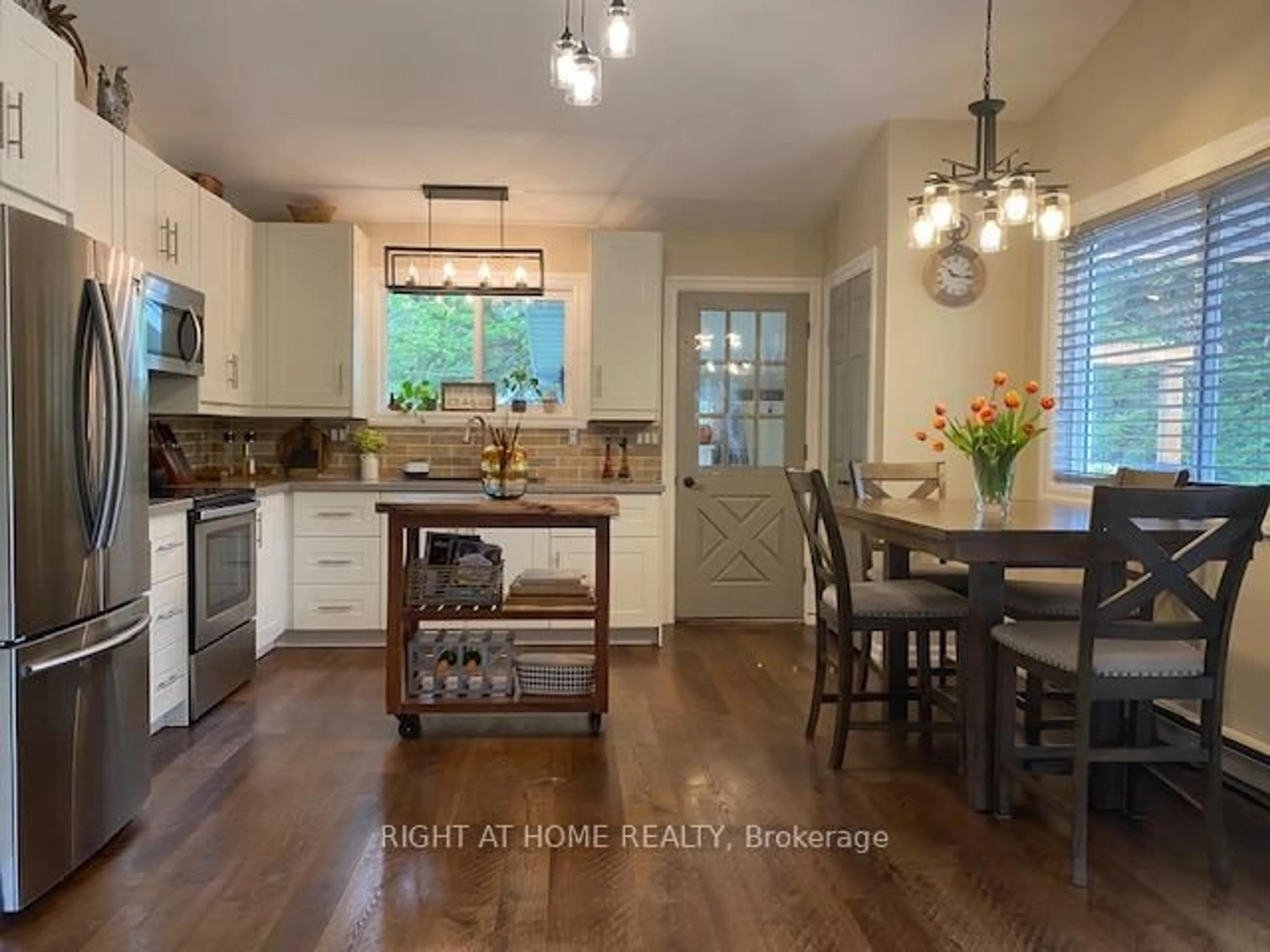 Open concept kitchen, unknown for 54 Riverbank Rd, Kawartha Lakes Ontario K0M 1N0