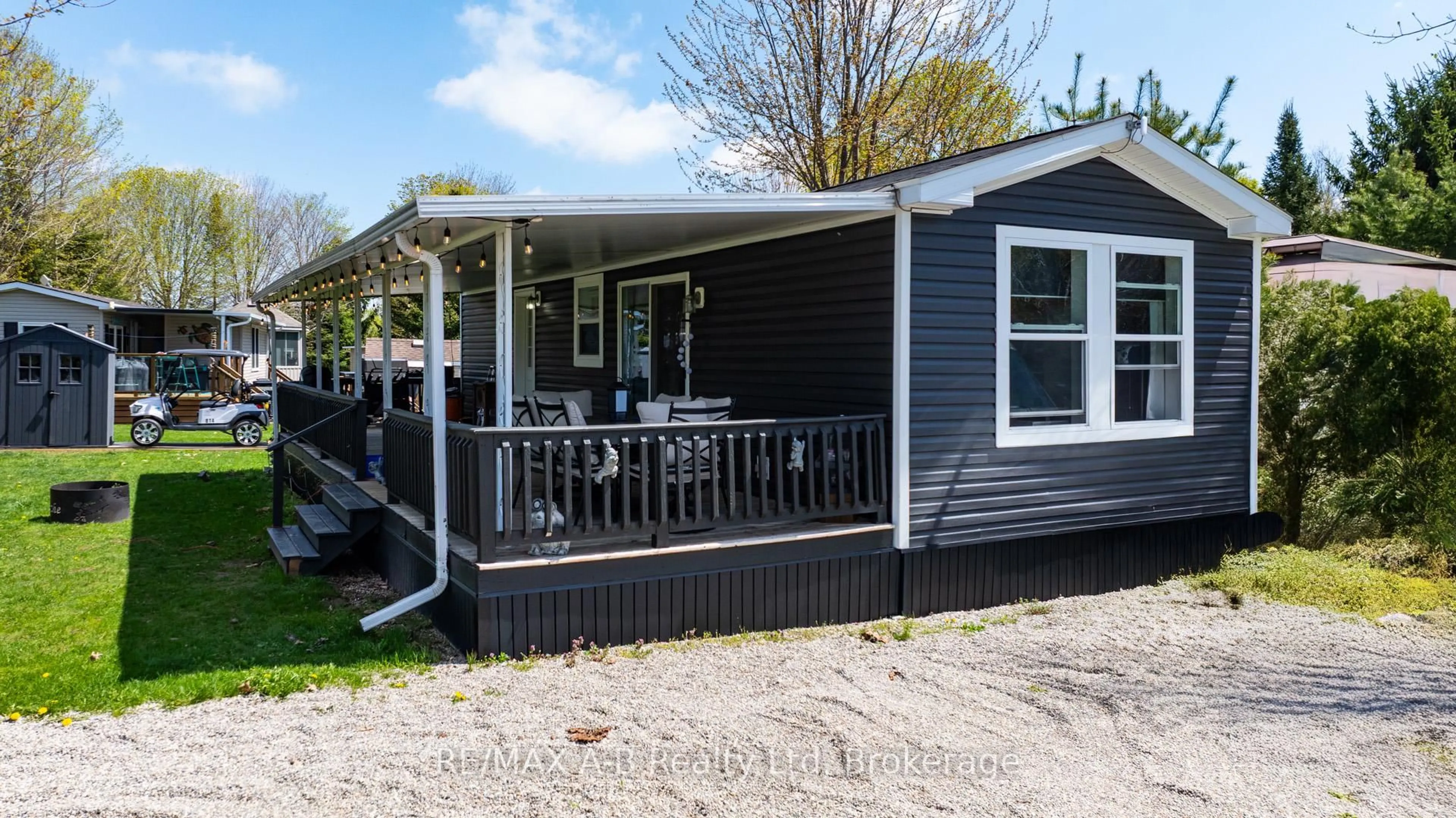 Home with vinyl exterior material, street for 923590 Road 92 Rd #614, Zorra Ontario N0J 1J0