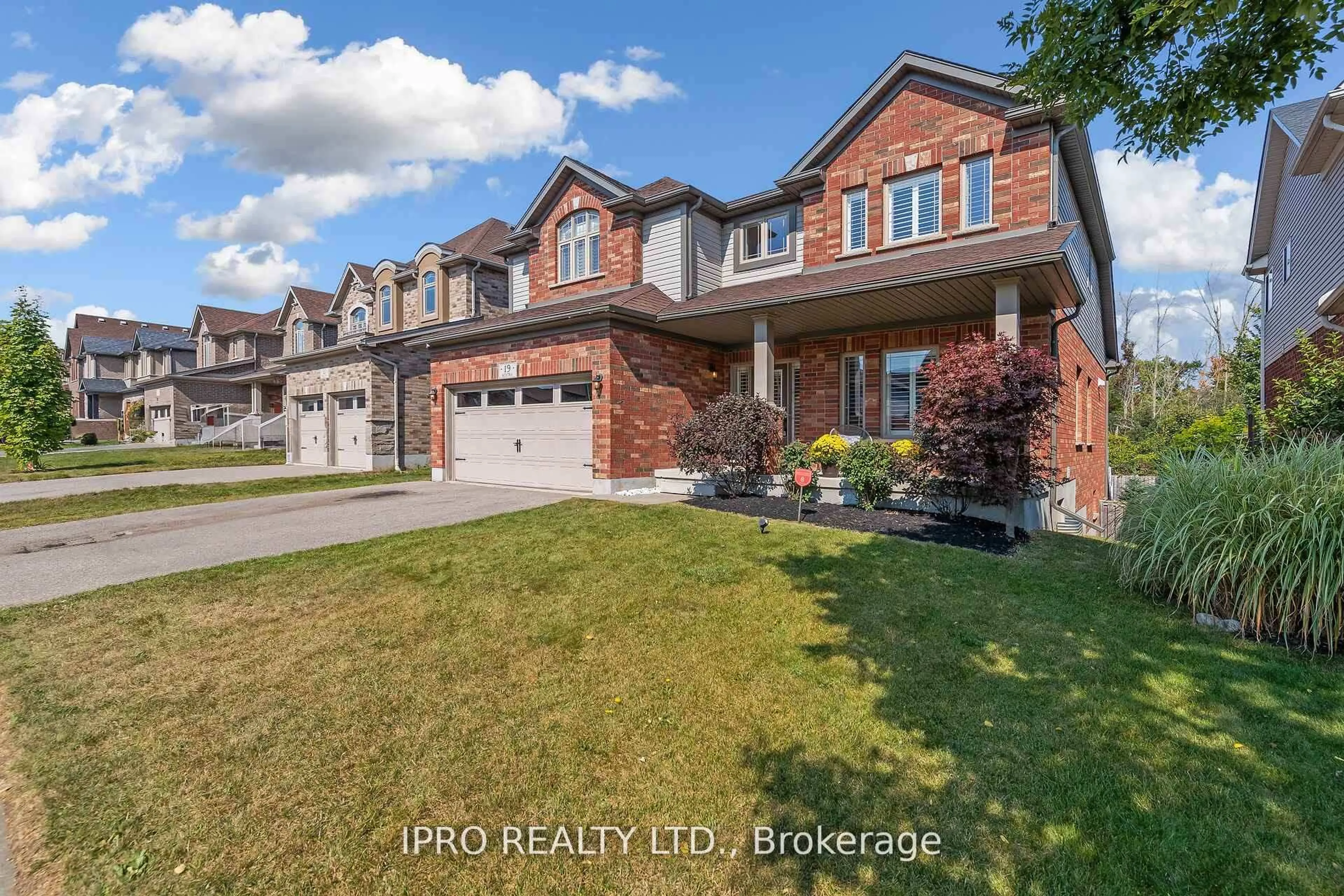 Home with brick exterior material, street for 19 Westra Dr, Guelph Ontario N1K 1Z7