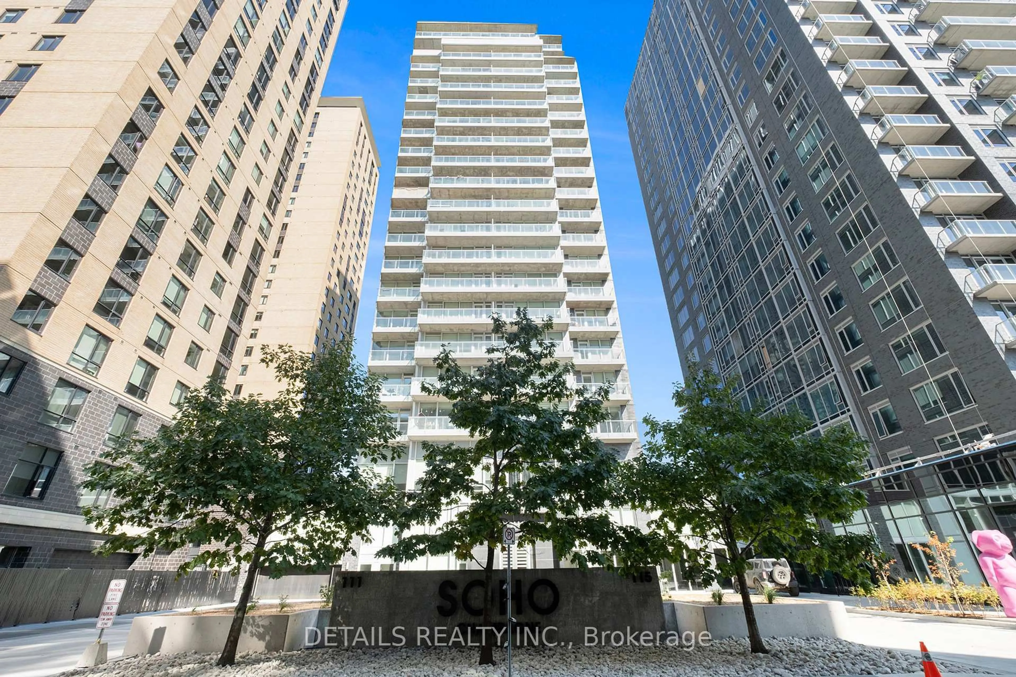 A pic from outside/outdoor area/front of a property/back of a property/a pic from drone, city buildings view from balcony for 111 Champagne Ave #1703, Ottawa Ontario K1S 5V3