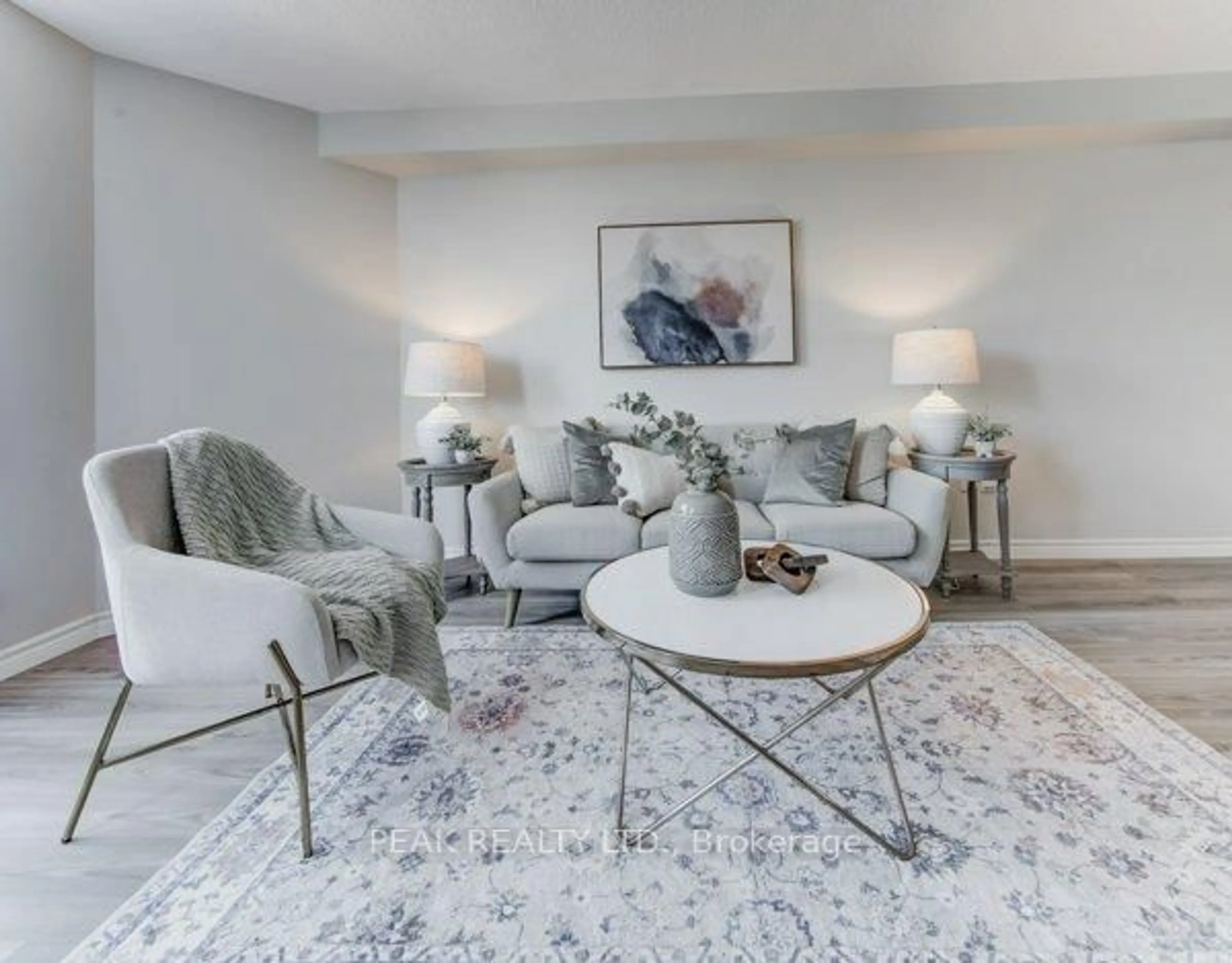 Living room with furniture, unknown for 1414 King St #202, Kitchener Ontario N2G 4T8