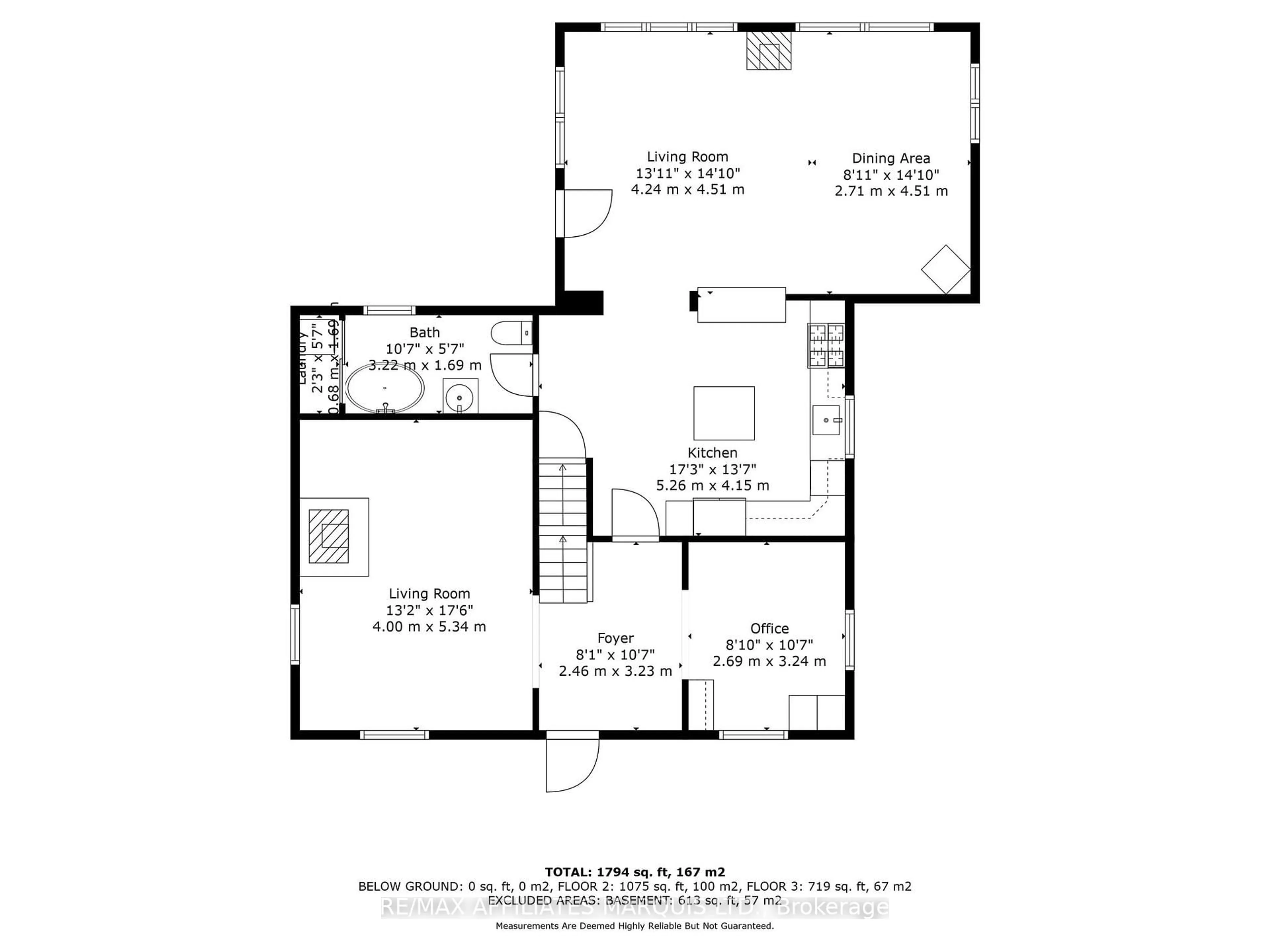 Floor plan for 19662 John St, South Glengarry Ontario K0C 2J0