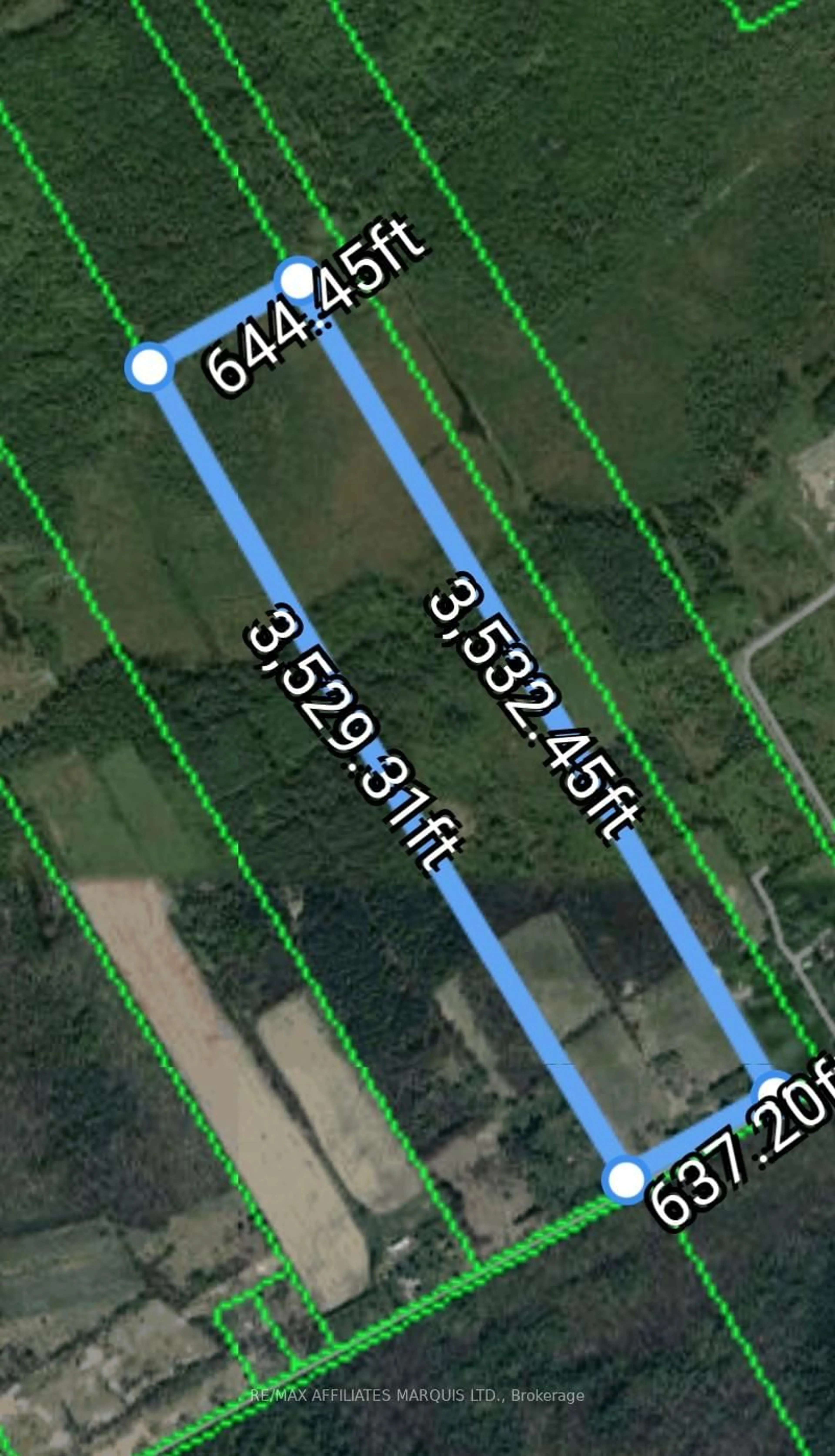 Picture of a map for 19235 Beaver Brook Rd, South Glengarry Ontario K0C 1S0
